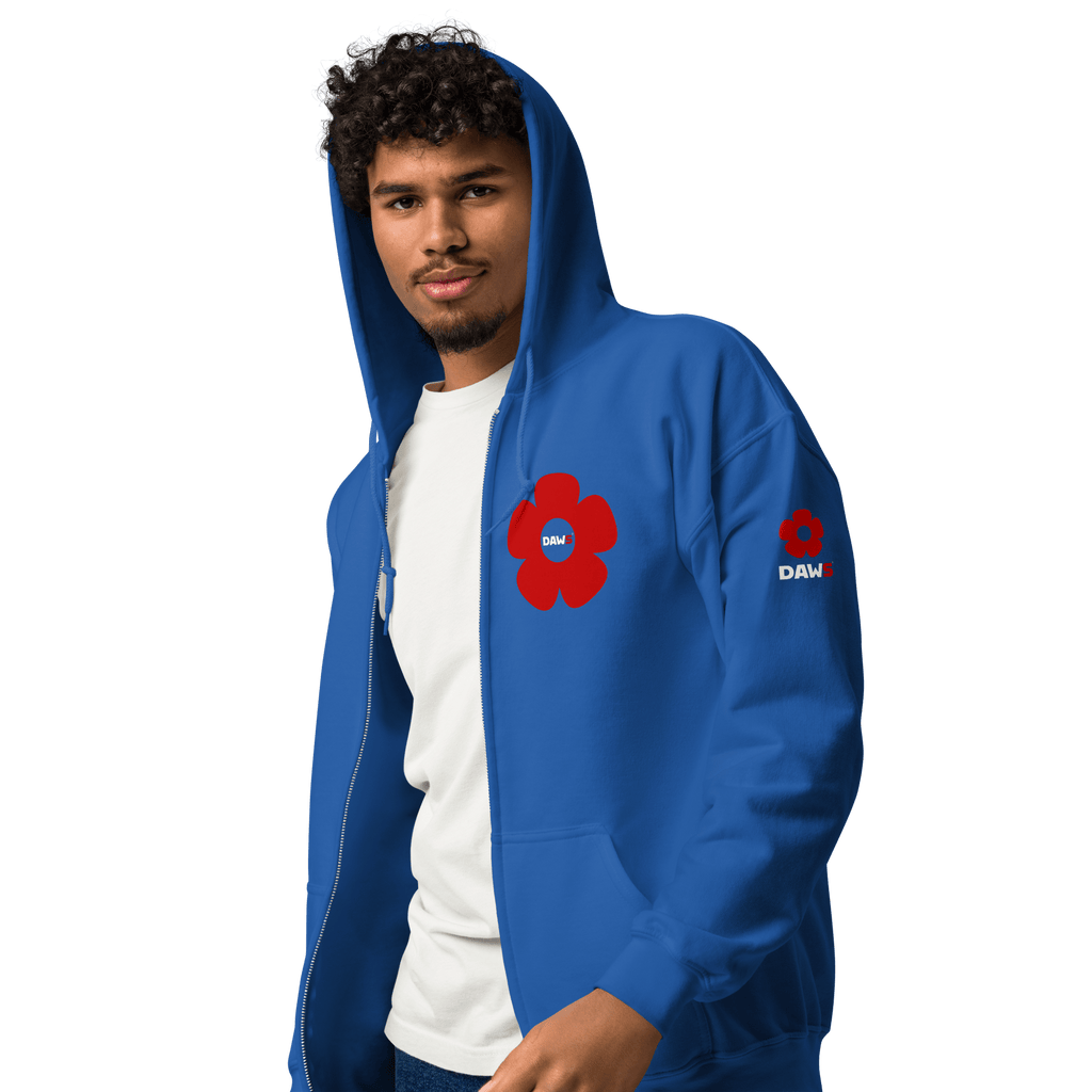 Sudadera Vera Redflower DAWS Open color - Streetwear DAWS