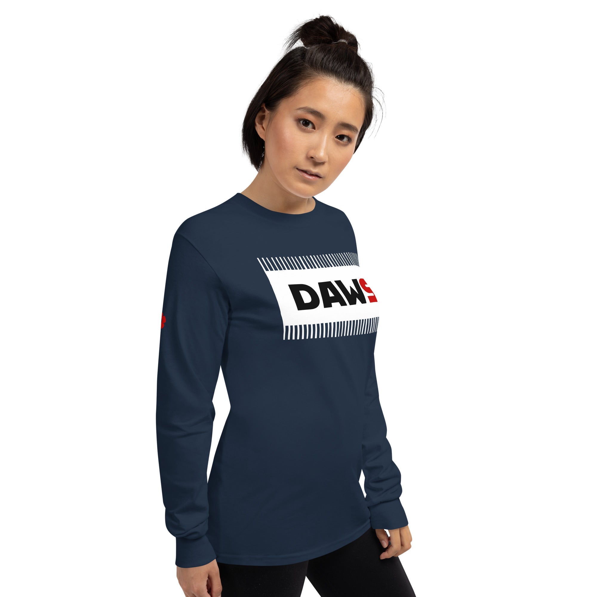 Camiseta Stam White manga larga color - Streetwear DAWS