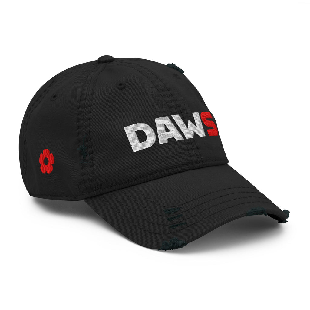 Gorra Three Vera Redflower DAWS desgastada color - Streetwear DAWS