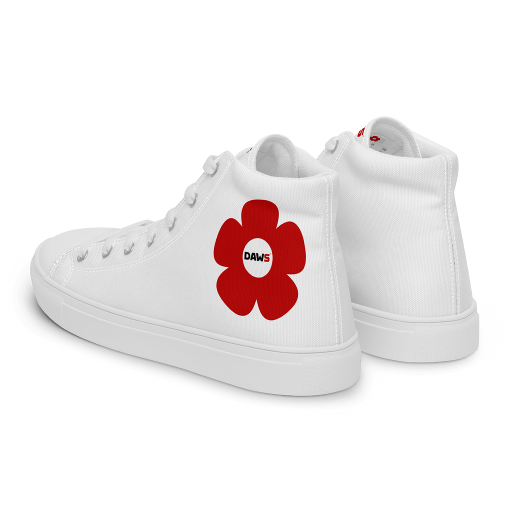 Zapatillas Vera Redflower Mujer | Blanco & Rojo color - Streetwear DAWS
