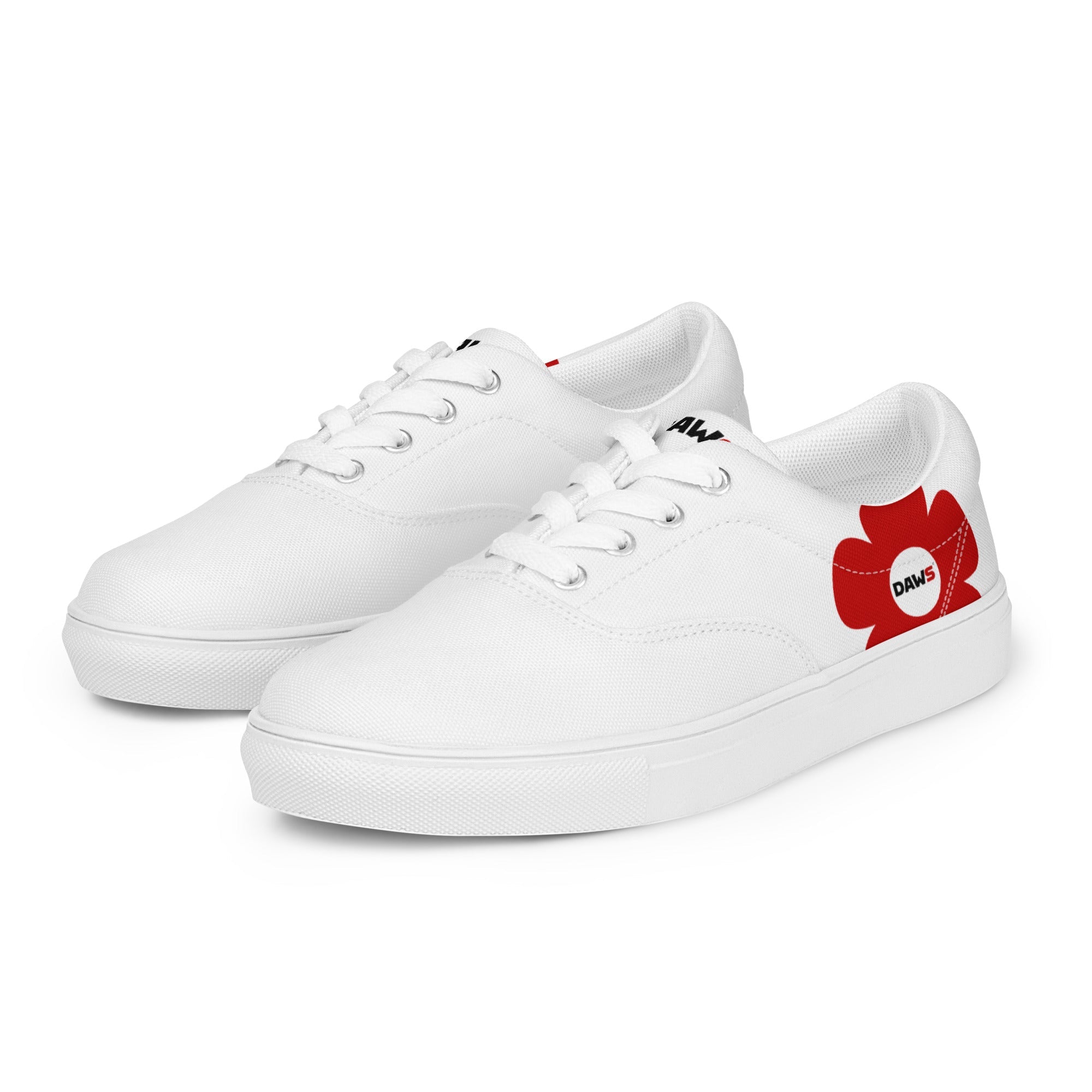 Zapatillas Sneakers Vera Redflower Hombre | Blanco & Rojo color - Streetwear DAWS