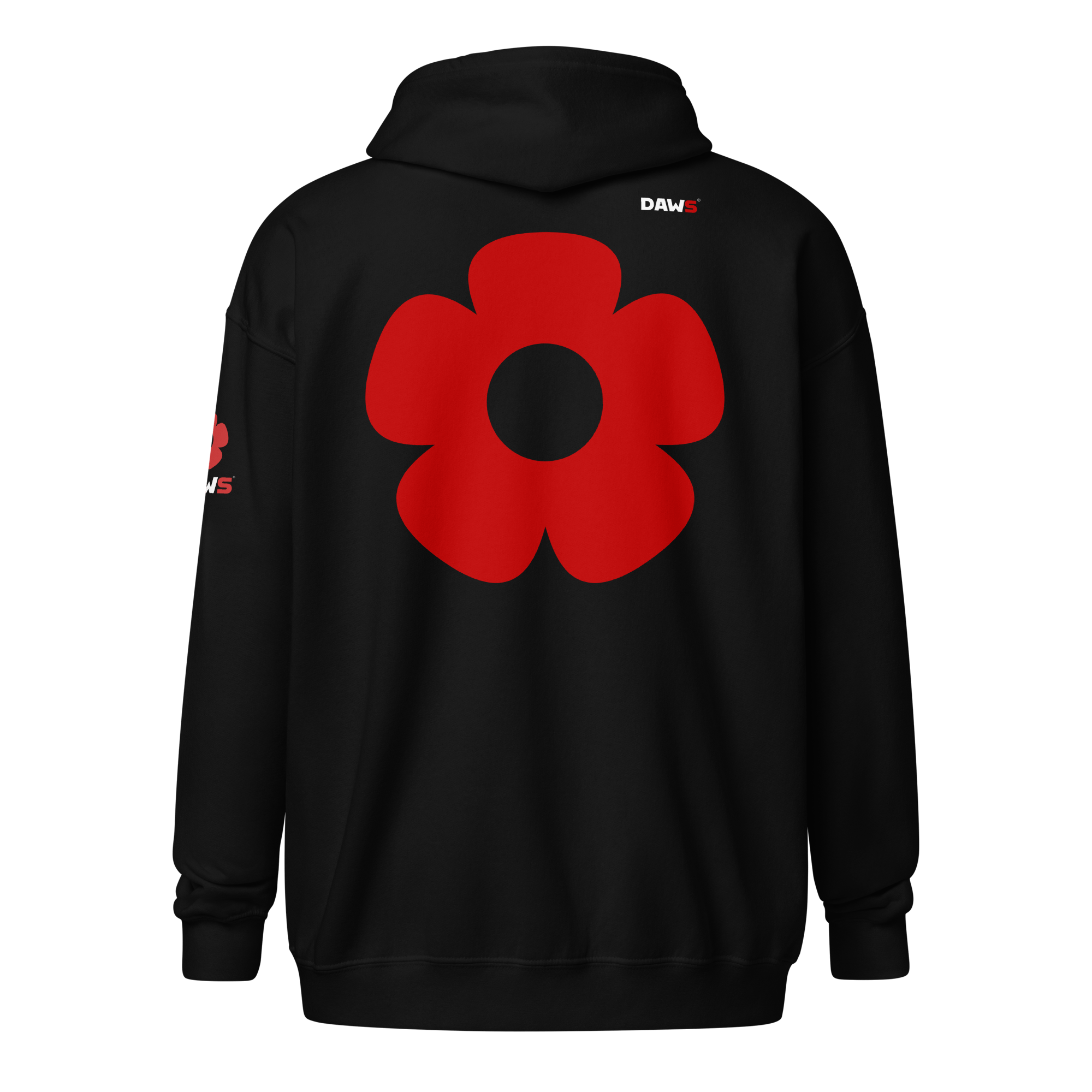 Sudadera Vera Redflower DAWS Open color - Streetwear DAWS