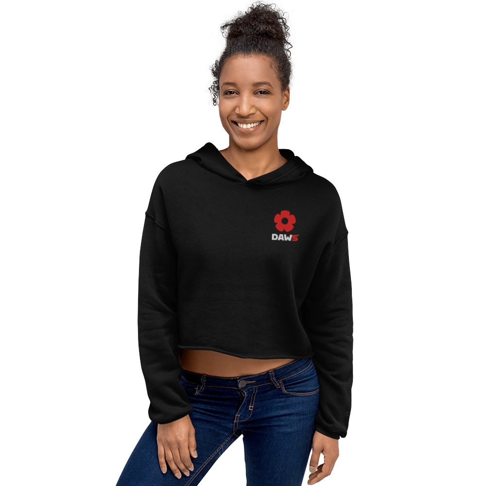 Sudadera corta Vera Redflower DAWS color - Streetwear DAWS