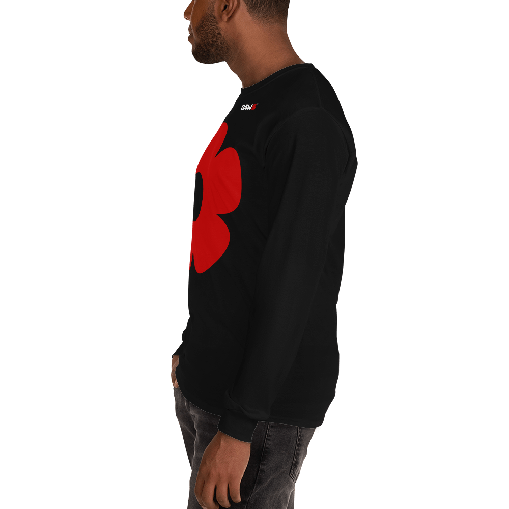 Camiseta Vera Redflower hombre manga larga color - Streetwear DAWS