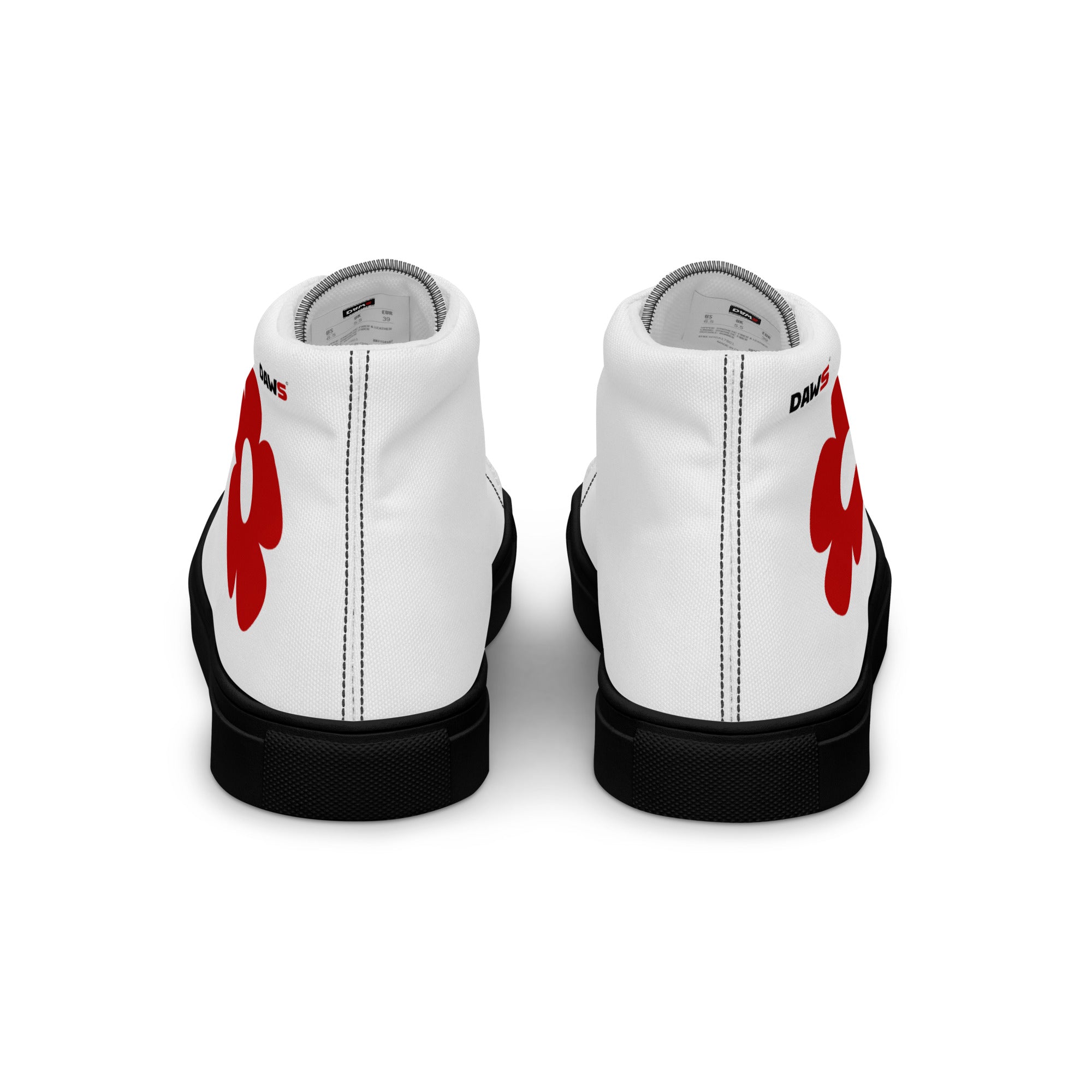 Zapatillas Vera Redflower Hombre | Blanco & Rojo & Negro color - Streetwear DAWS