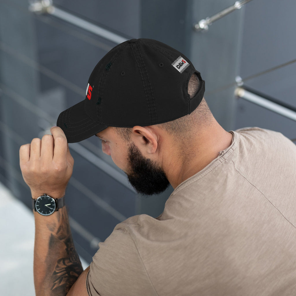 Gorra Three Vera Redflower DAWS desgastada color - Streetwear DAWS