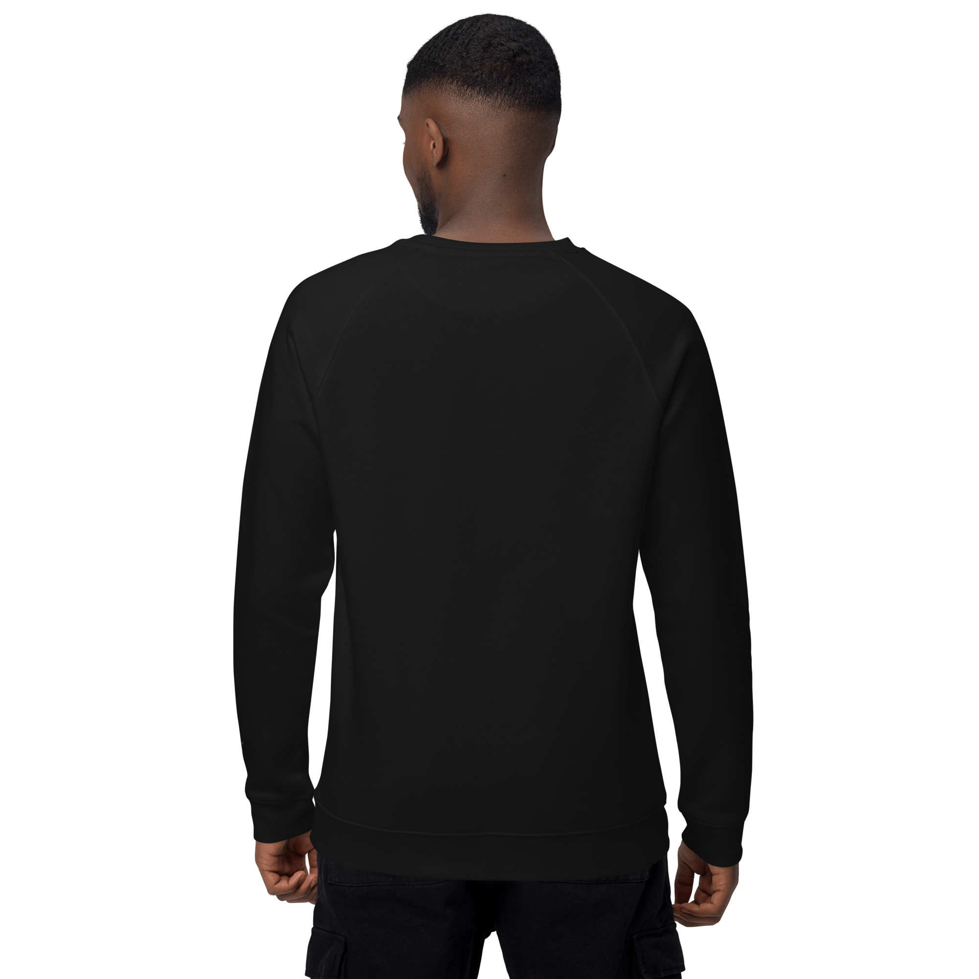 Sudadera Geometric orgánica raglán unisex color - Streetwear DAWS