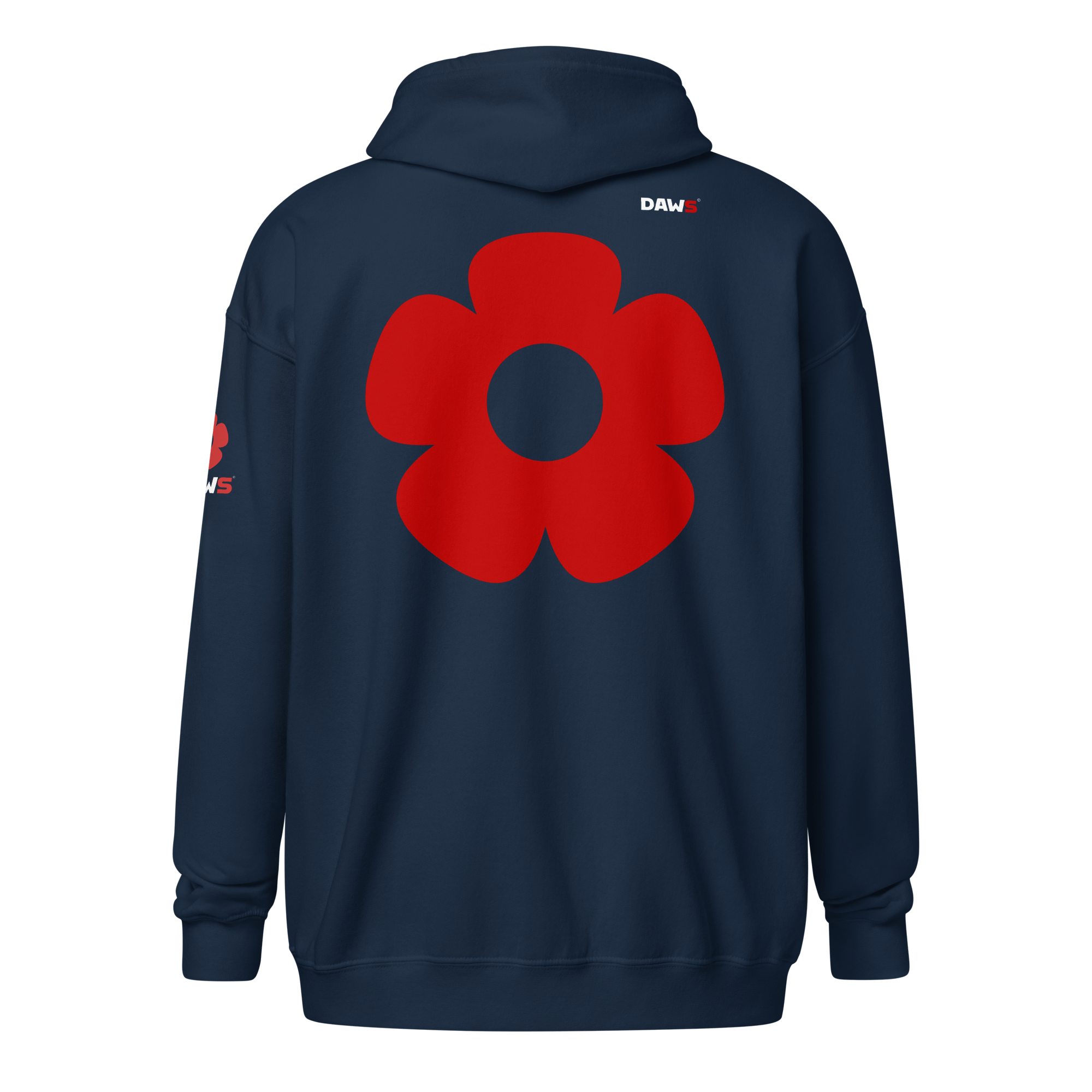 Sudadera Vera Redflower DAWS Open color - Streetwear DAWS