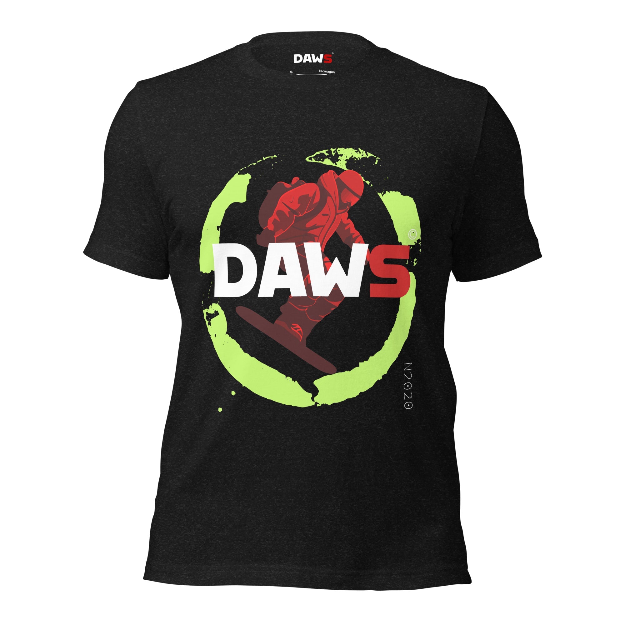 Camiseta Descent Lime N2020 unisex color - Streetwear DAWS