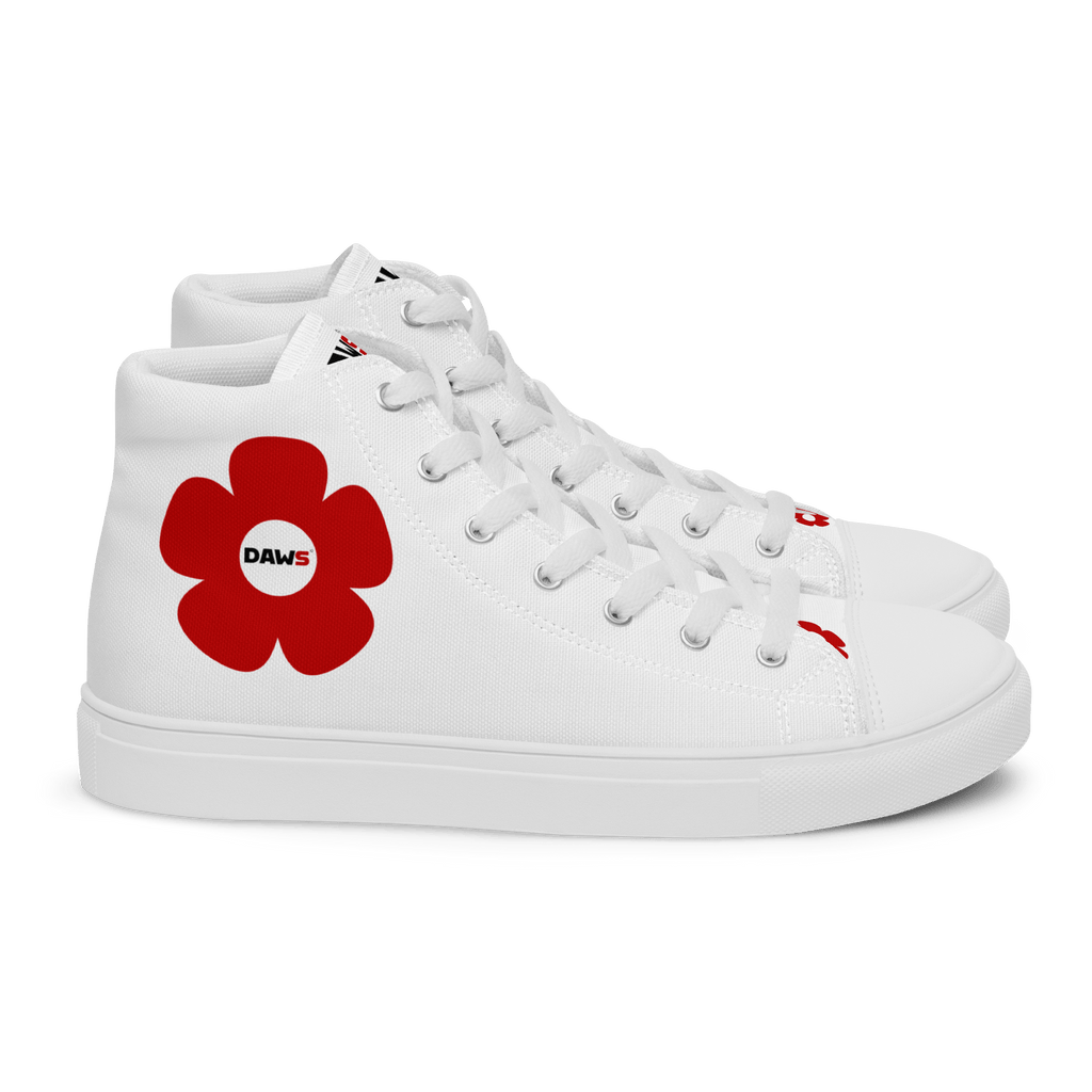 Zapatillas Vera Redflower Mujer | Blanco & Rojo color - Streetwear DAWS
