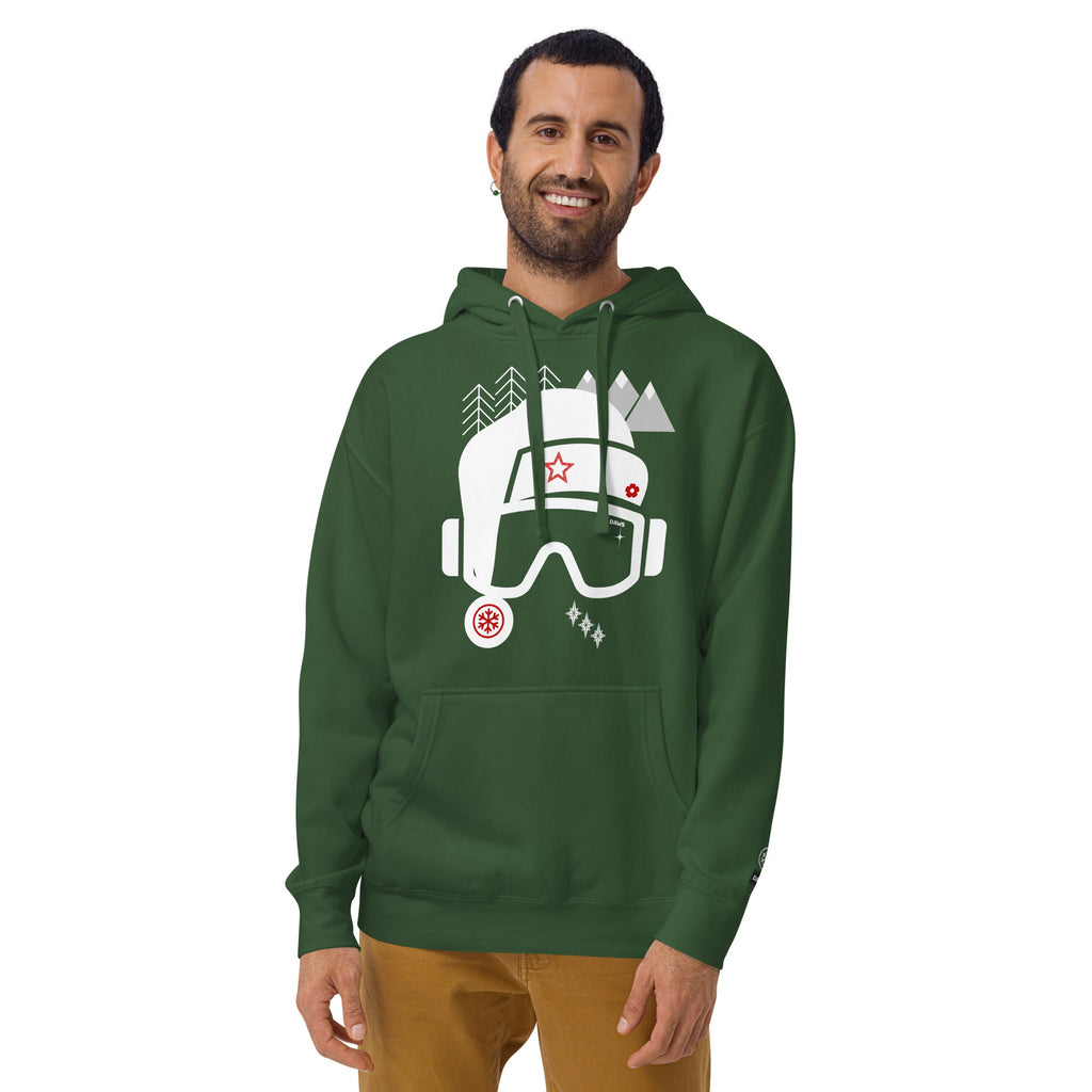 Sudadera Navidad DAWS con capucha unisex color - Streetwear DAWS