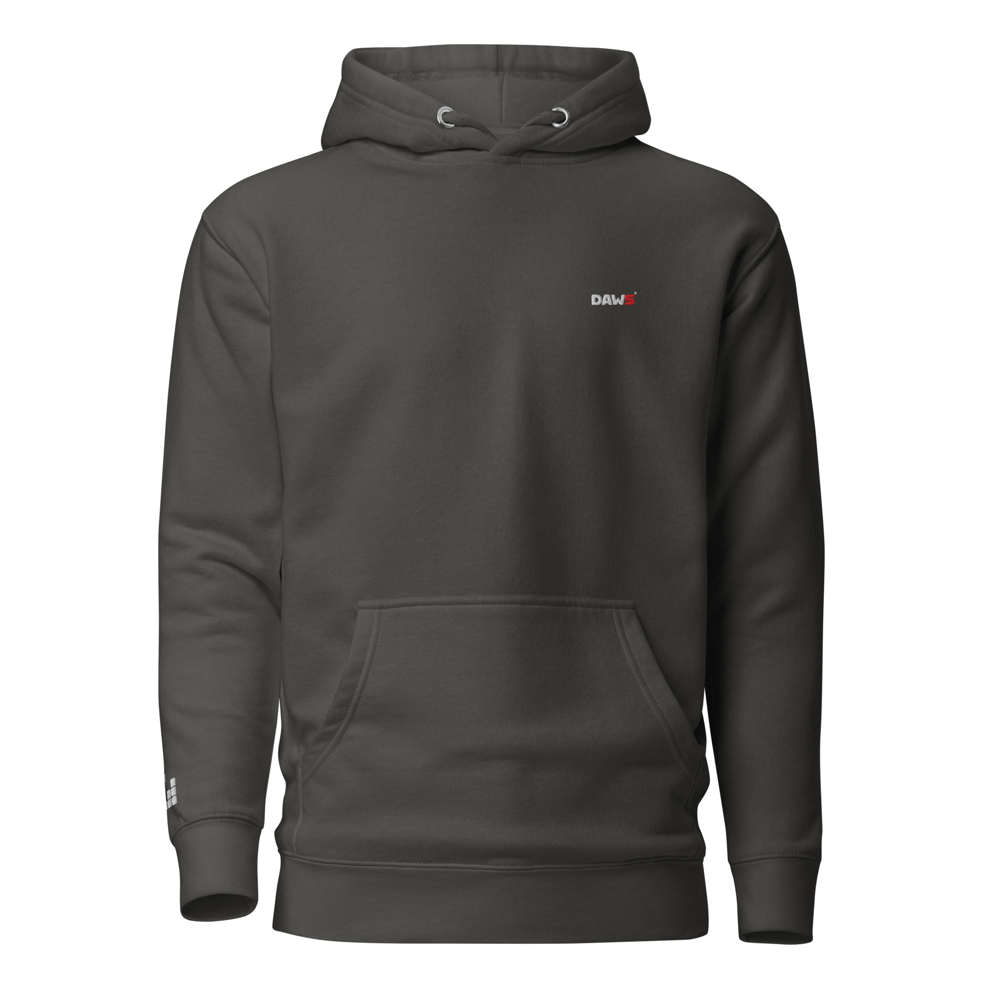 Sudadera DAWS Premium Bordada con capucha unisex color - Streetwear DAWS