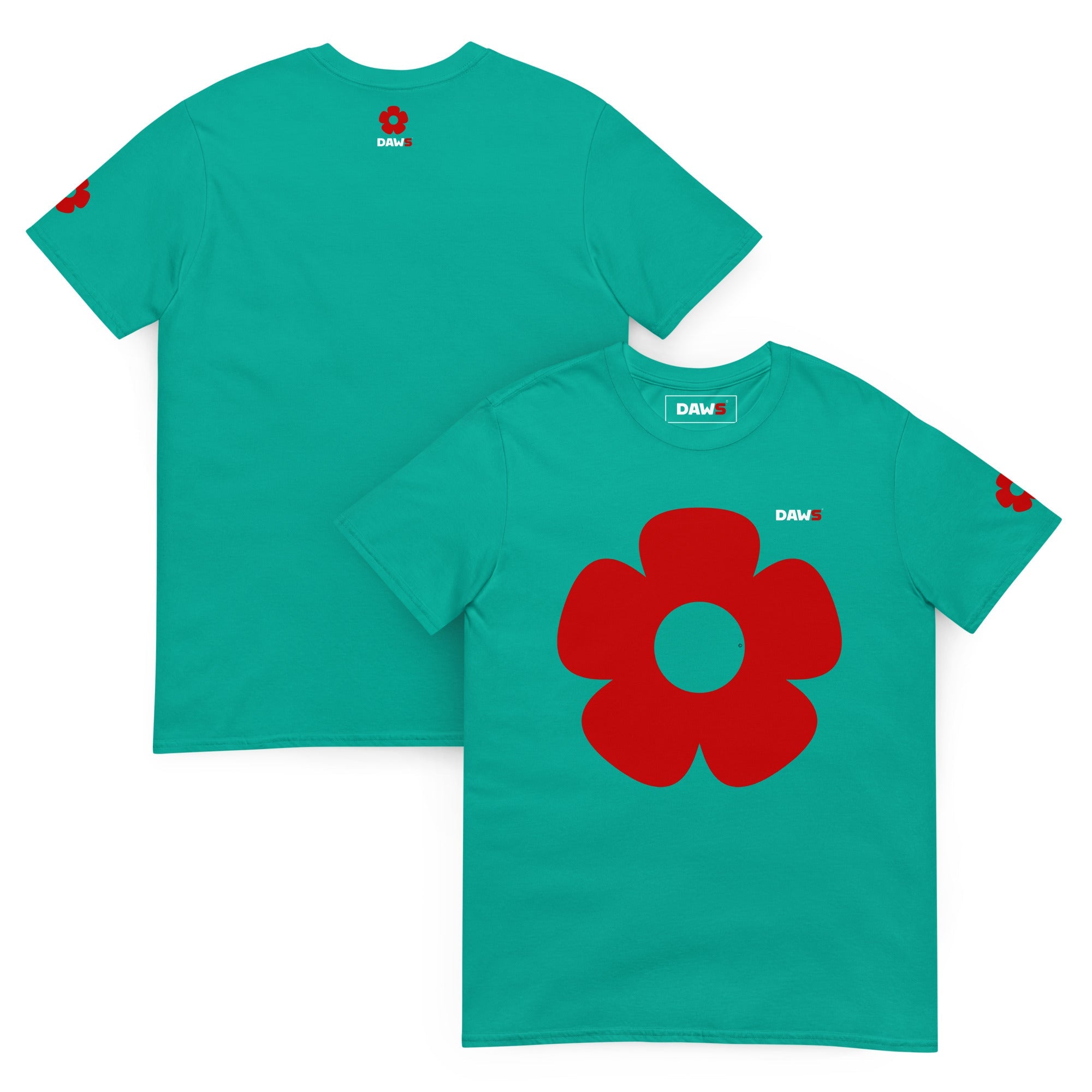 Camiseta Vera Redflower Esencial unisex color - Streetwear DAWS