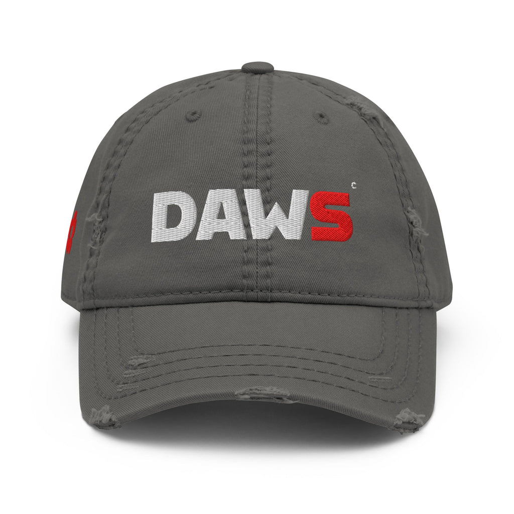 Gorra Three Vera Redflower DAWS desgastada color - Streetwear DAWS