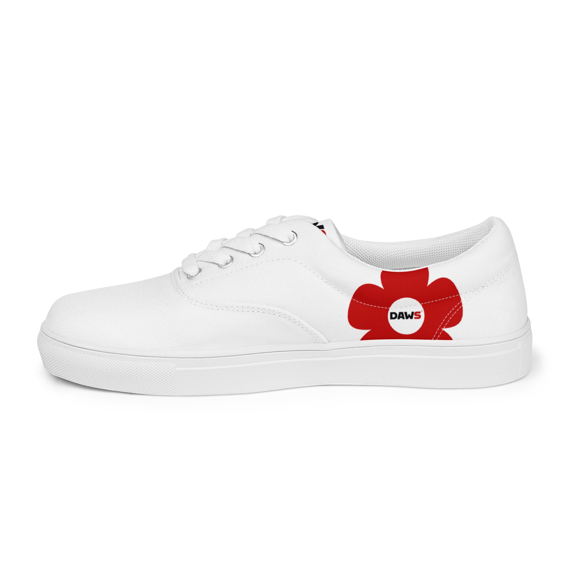 Zapatillas Sneakers Vera Redflower Hombre | Blanco & Rojo color - Streetwear DAWS