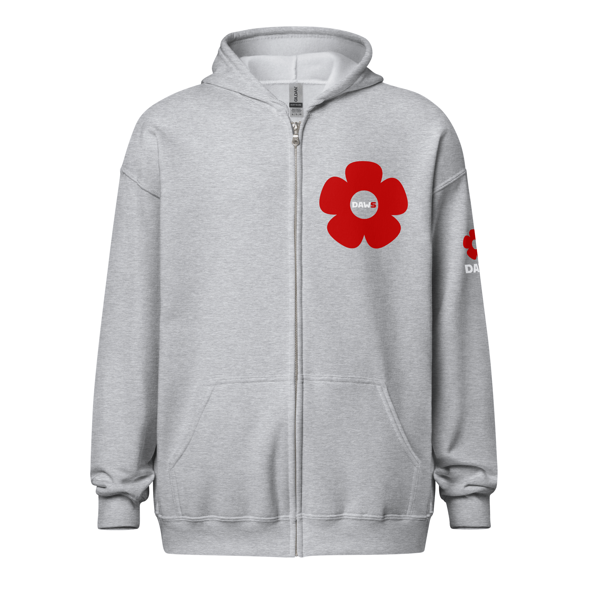 Sudadera Vera Redflower DAWS Open color - Streetwear DAWS
