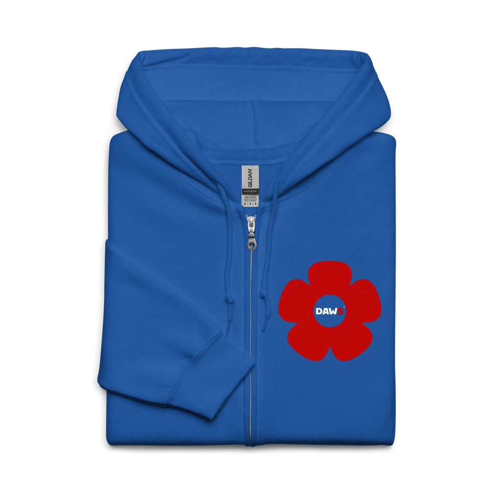 Sudadera Vera Redflower DAWS Open color - Streetwear DAWS