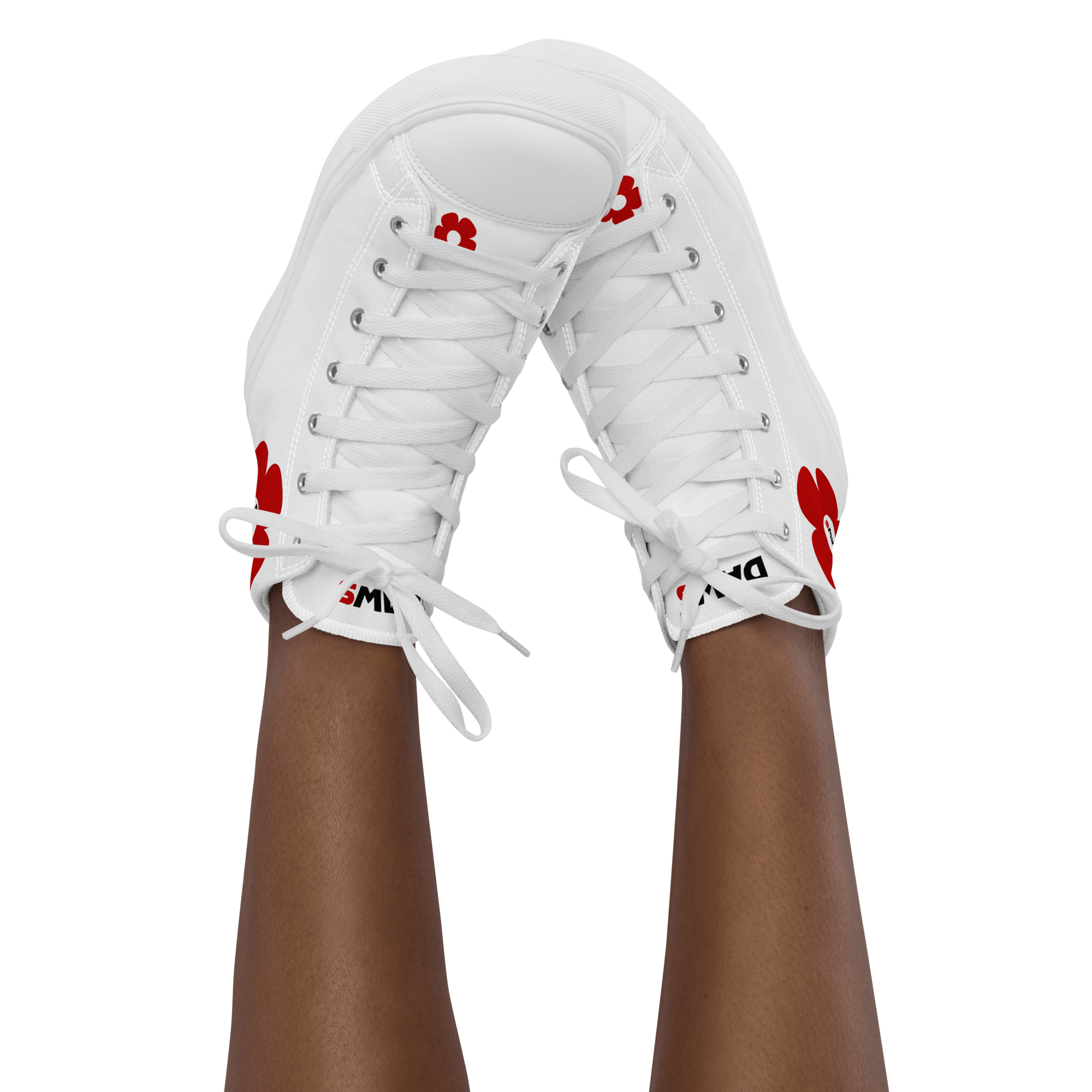 Zapatillas Vera Redflower Mujer | Blanco & Rojo color - Streetwear DAWS