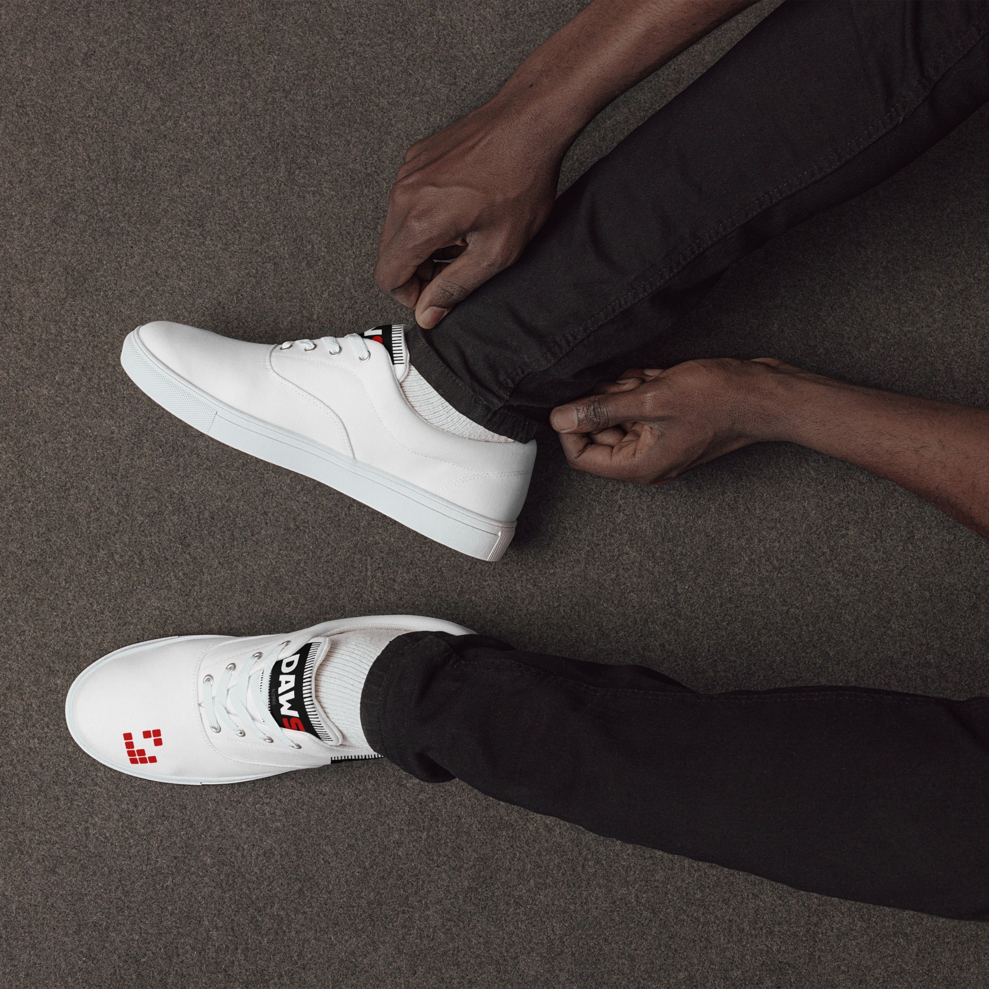 Zapatillas Sneakers Stam Hombre | Blanco & Rojo color - Streetwear DAWS