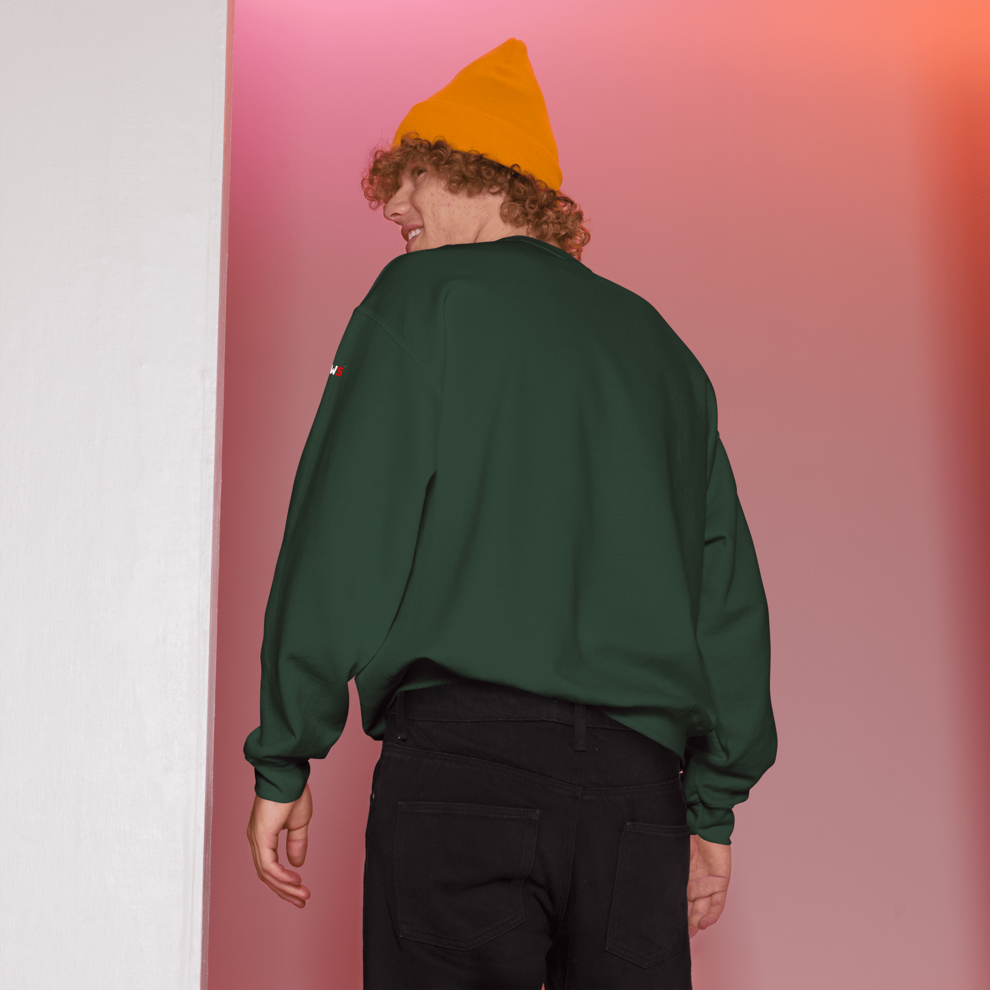 Sudadera Vera Redflower DAWS Basic unisex color - Streetwear DAWS