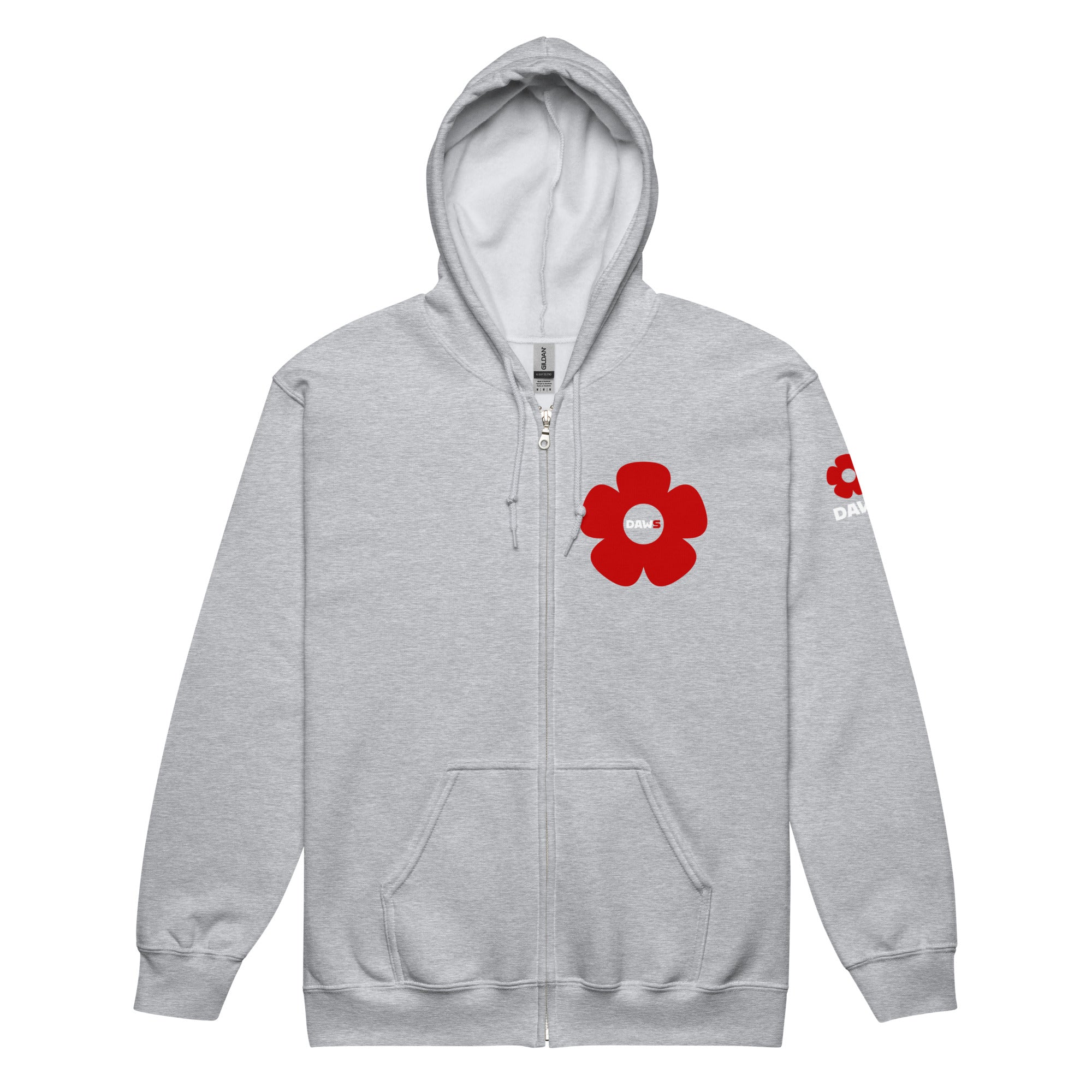 Sudadera Vera Redflower DAWS Open color - Streetwear DAWS