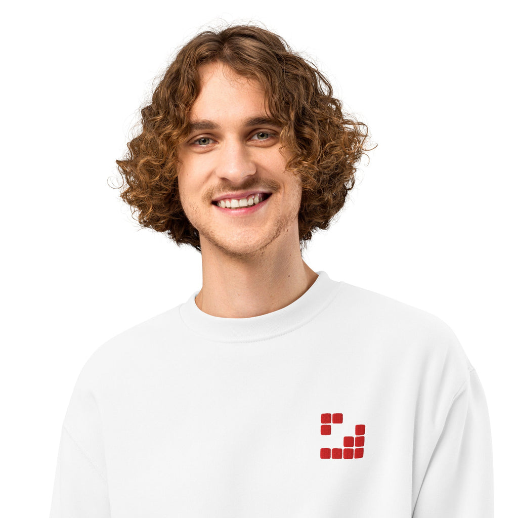 Sudadera Geometric gruesa oversize - Streetwear DAWS