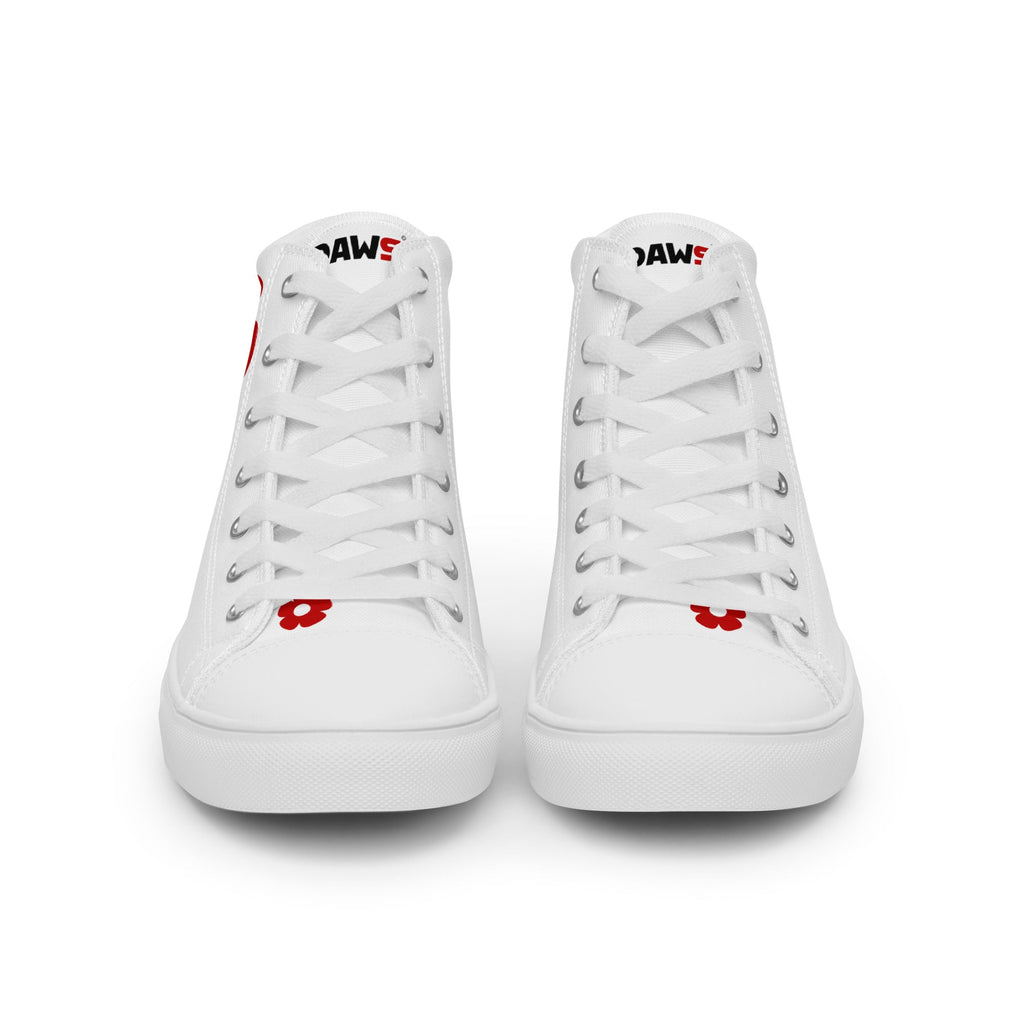 Zapatillas Vera Redflower Mujer | Blanco & Rojo color - Streetwear DAWS