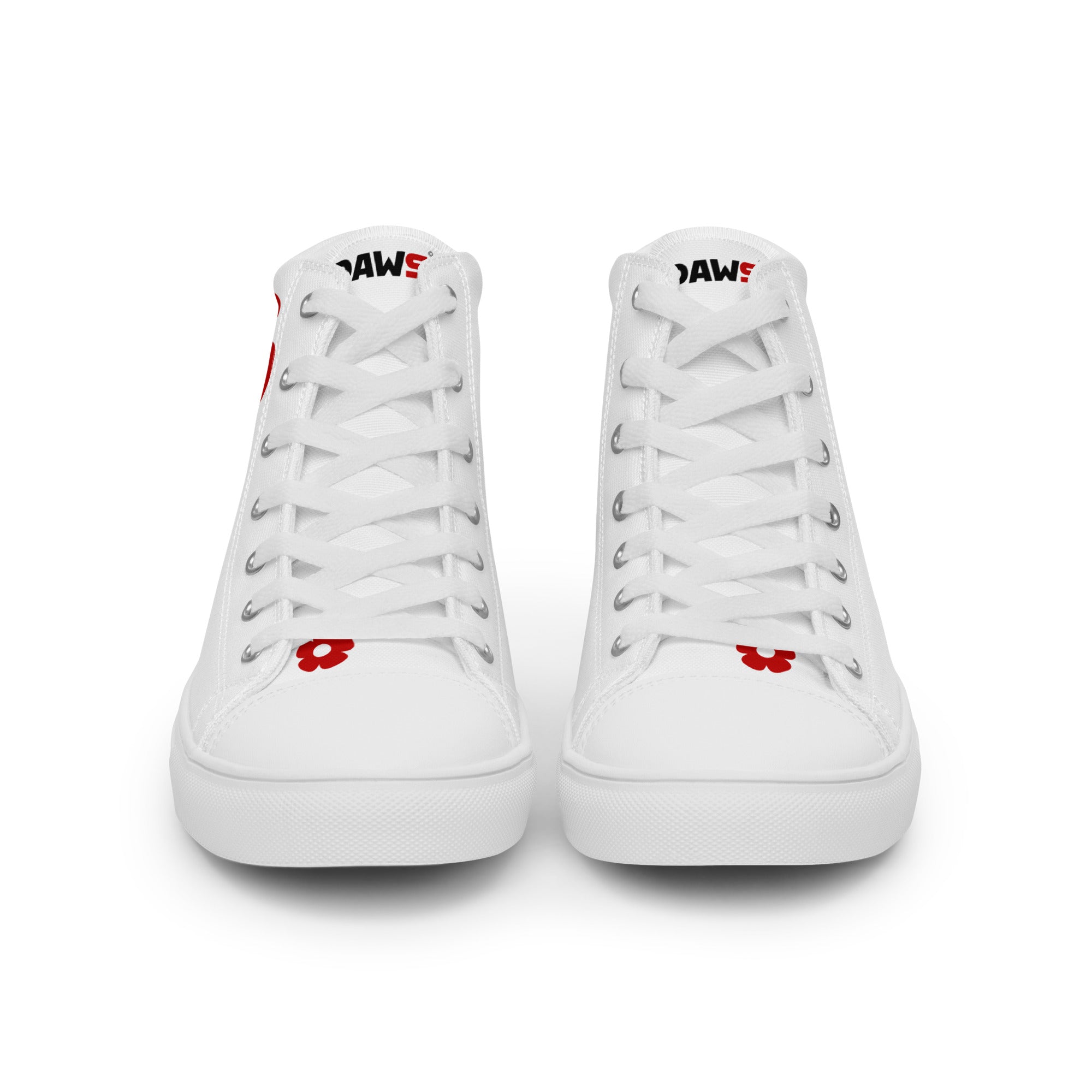 Zapatillas Vera Redflower Mujer | Blanco & Rojo color - Streetwear DAWS