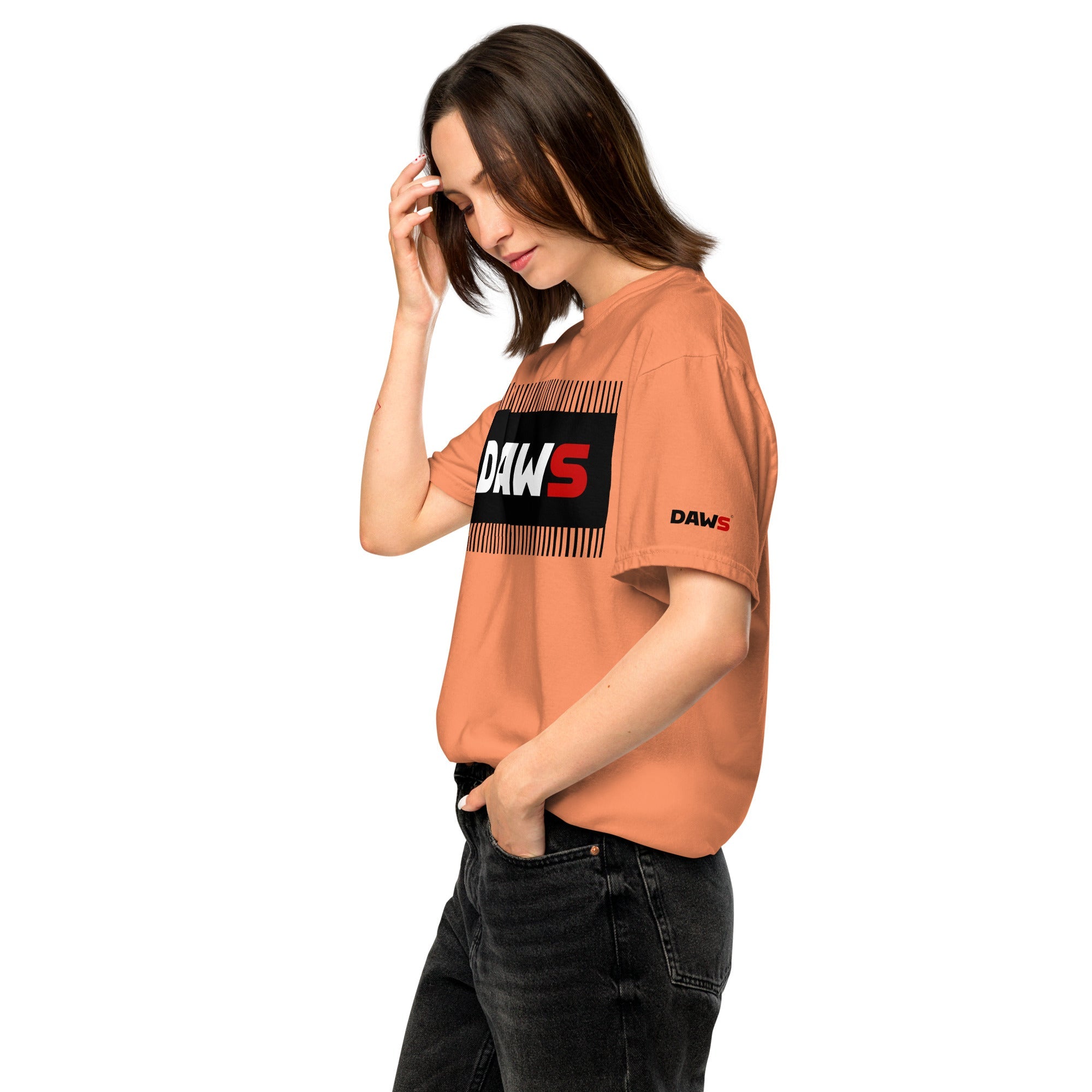 Camiseta Teñida Stam Black unisex color - Streetwear DAWS