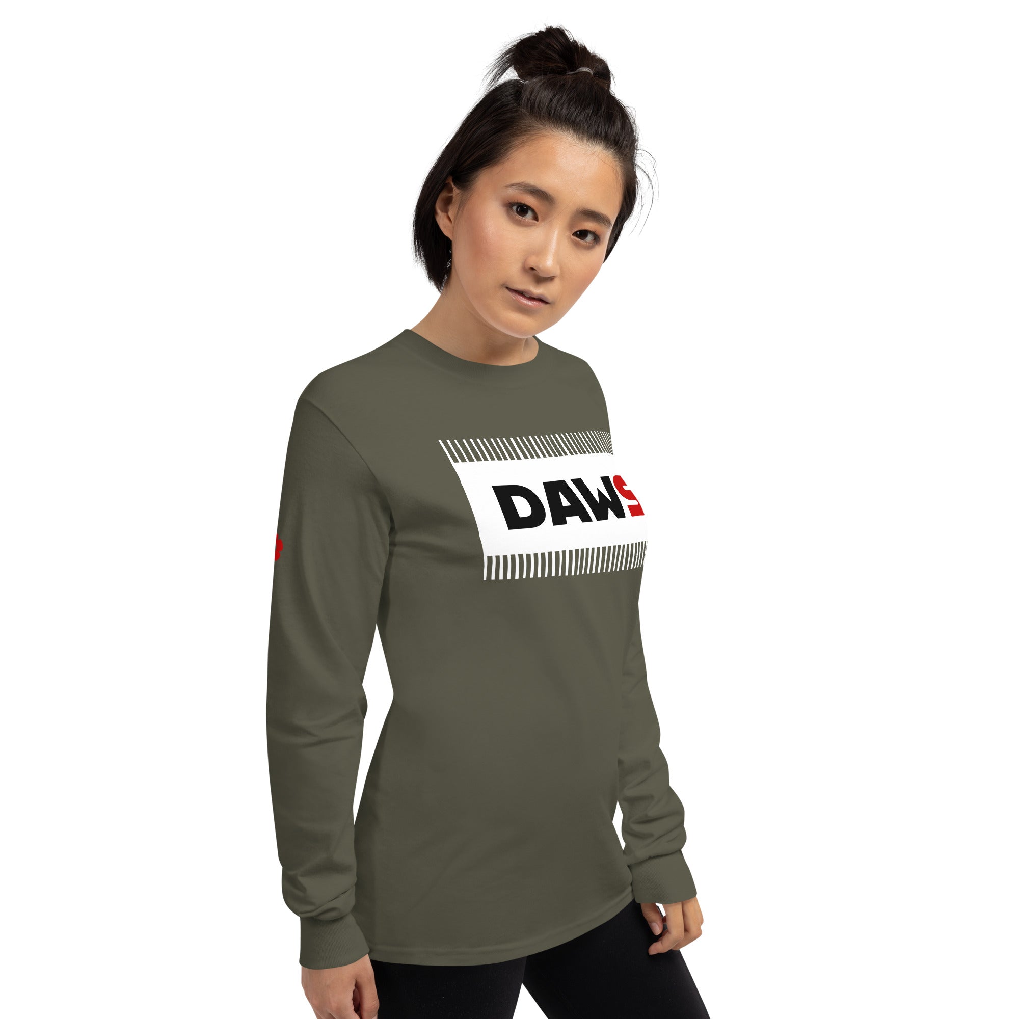 Camiseta Stam White manga larga color - Streetwear DAWS