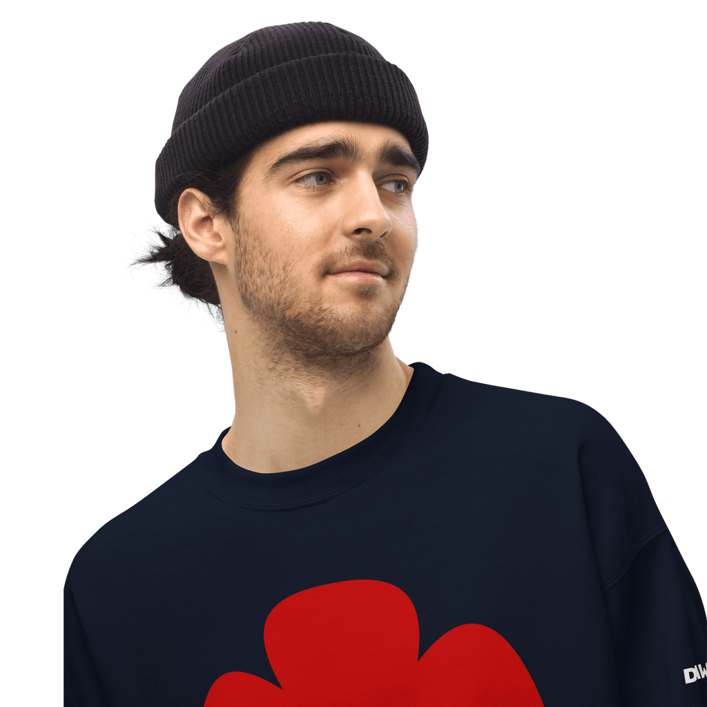 Sudadera Vera Redflower DAWS Basic unisex color - Streetwear DAWS