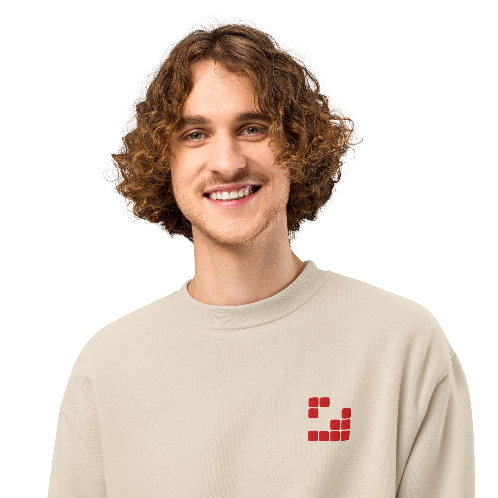 Sudadera Geometric gruesa oversize - Streetwear DAWS