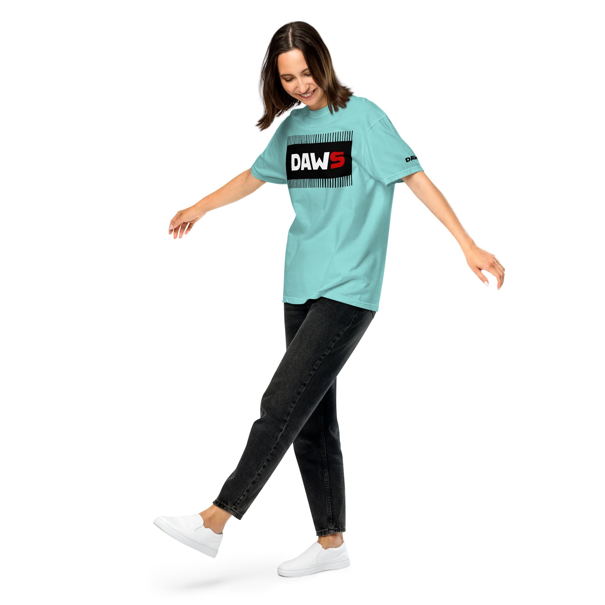 Camiseta Teñida Stam Black unisex color - Streetwear DAWS