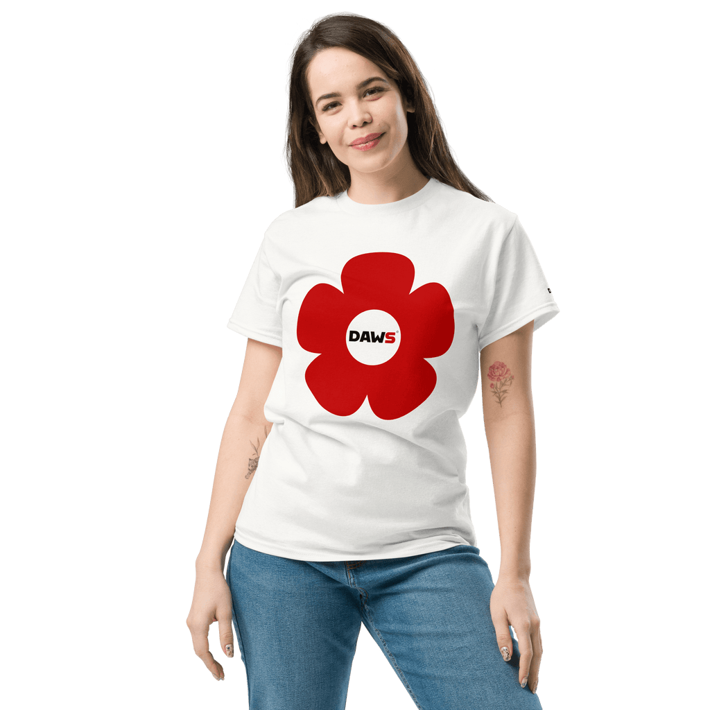 Camiseta Vera Redflower Classic unisex color - Streetwear DAWS