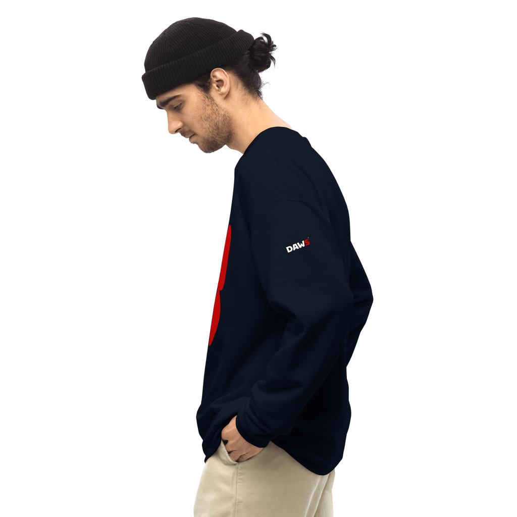 Sudadera Vera Redflower DAWS Basic unisex color - Streetwear DAWS