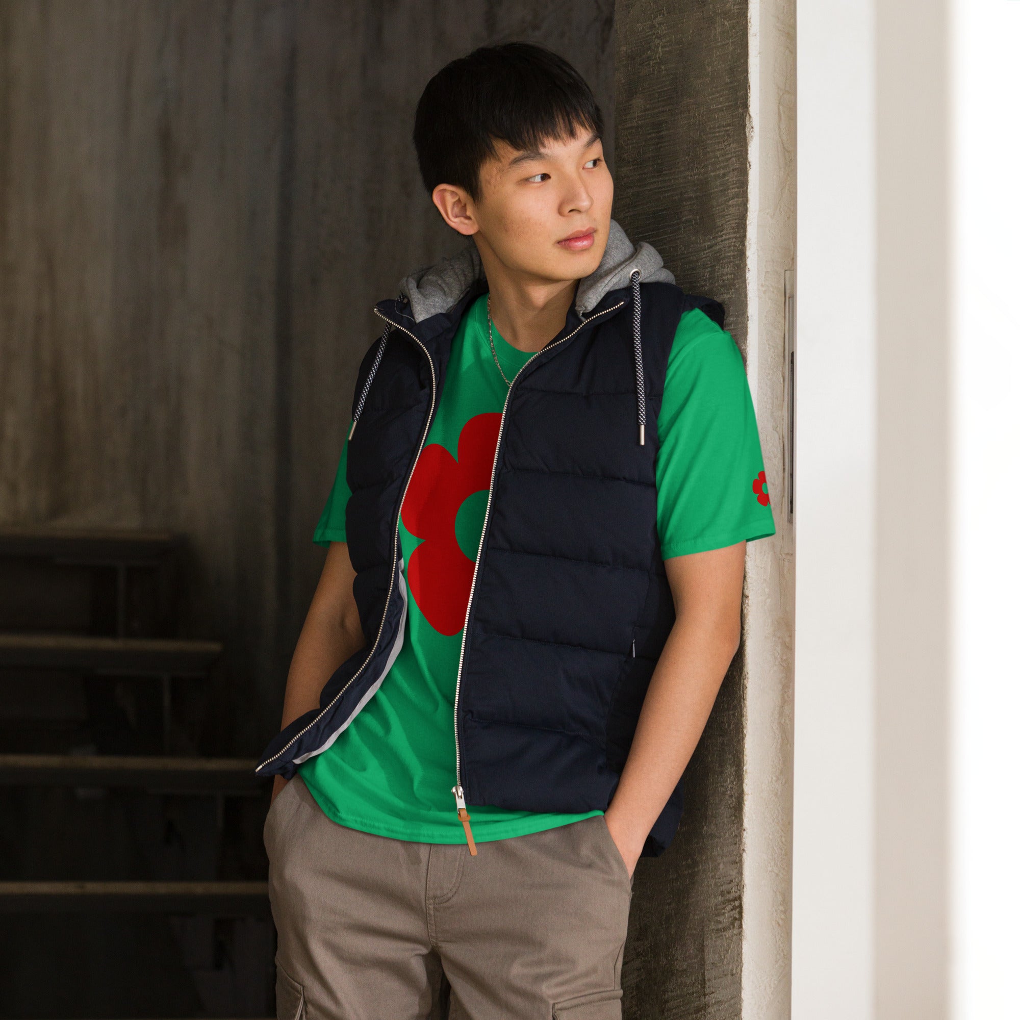 Camiseta Vera Redflower Esencial unisex color - Streetwear DAWS