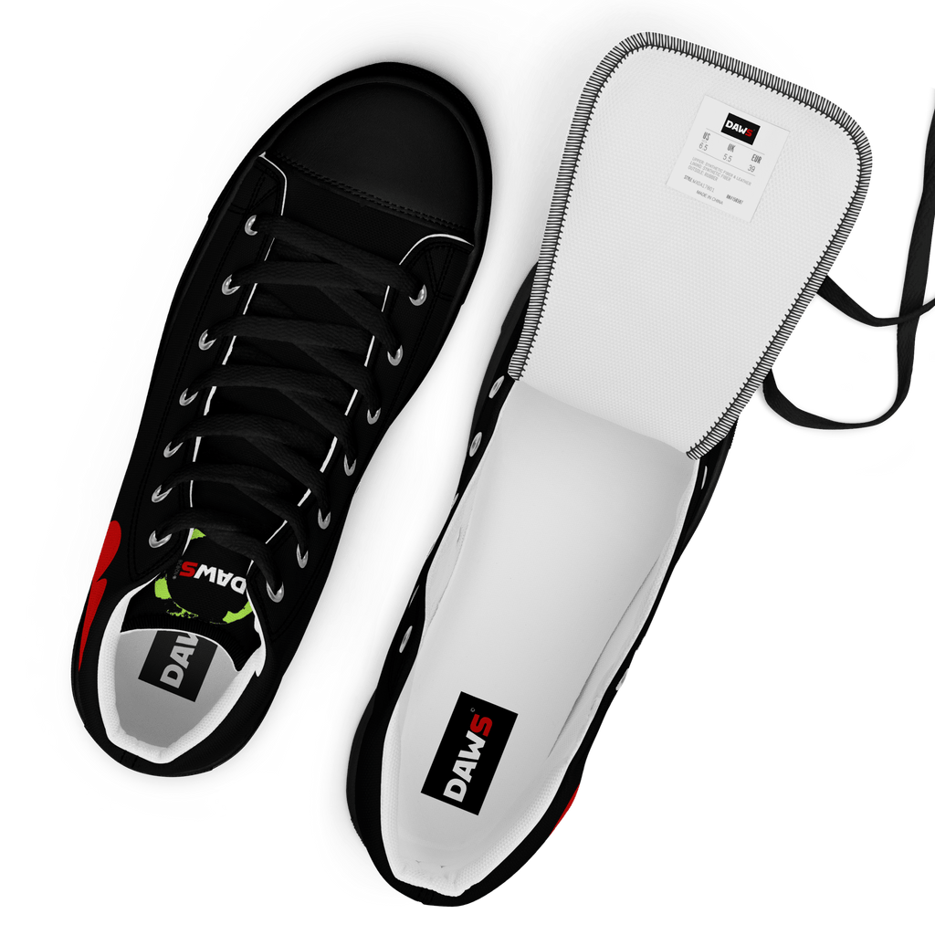 Zapatillas Vera Redflower Hombre | Negro & Rojo color - Streetwear DAWS