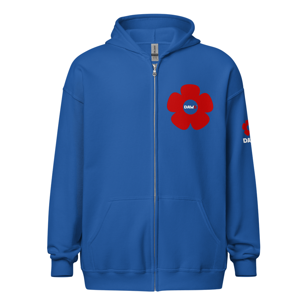 Sudadera Vera Redflower DAWS Open color - Streetwear DAWS