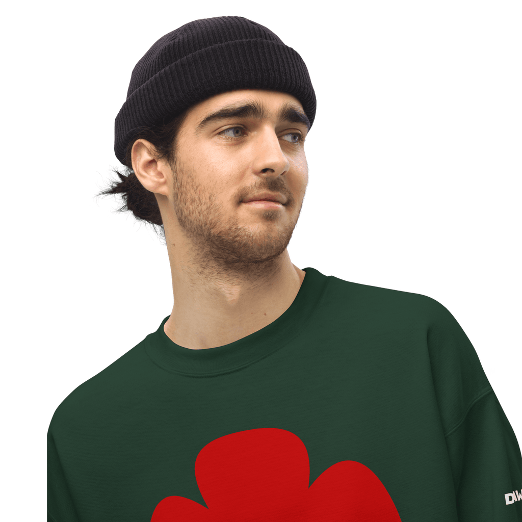 Sudadera Vera Redflower DAWS Basic unisex color - Streetwear DAWS