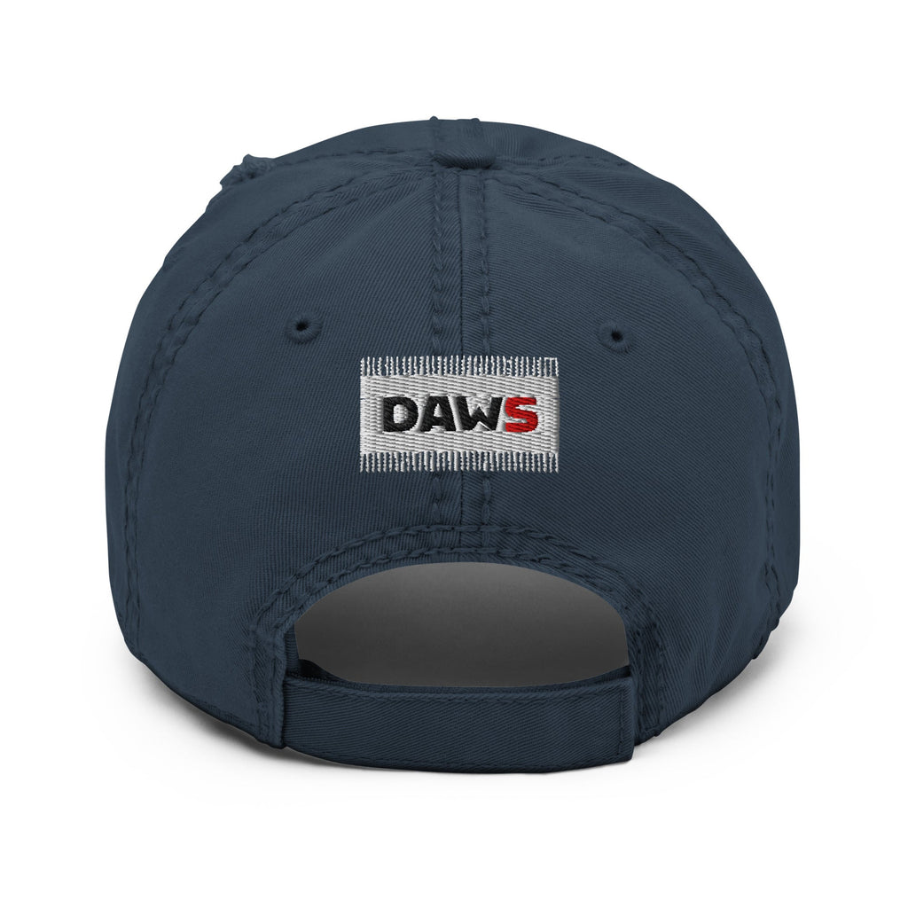 Gorra Three Vera Redflower DAWS desgastada color - Streetwear DAWS
