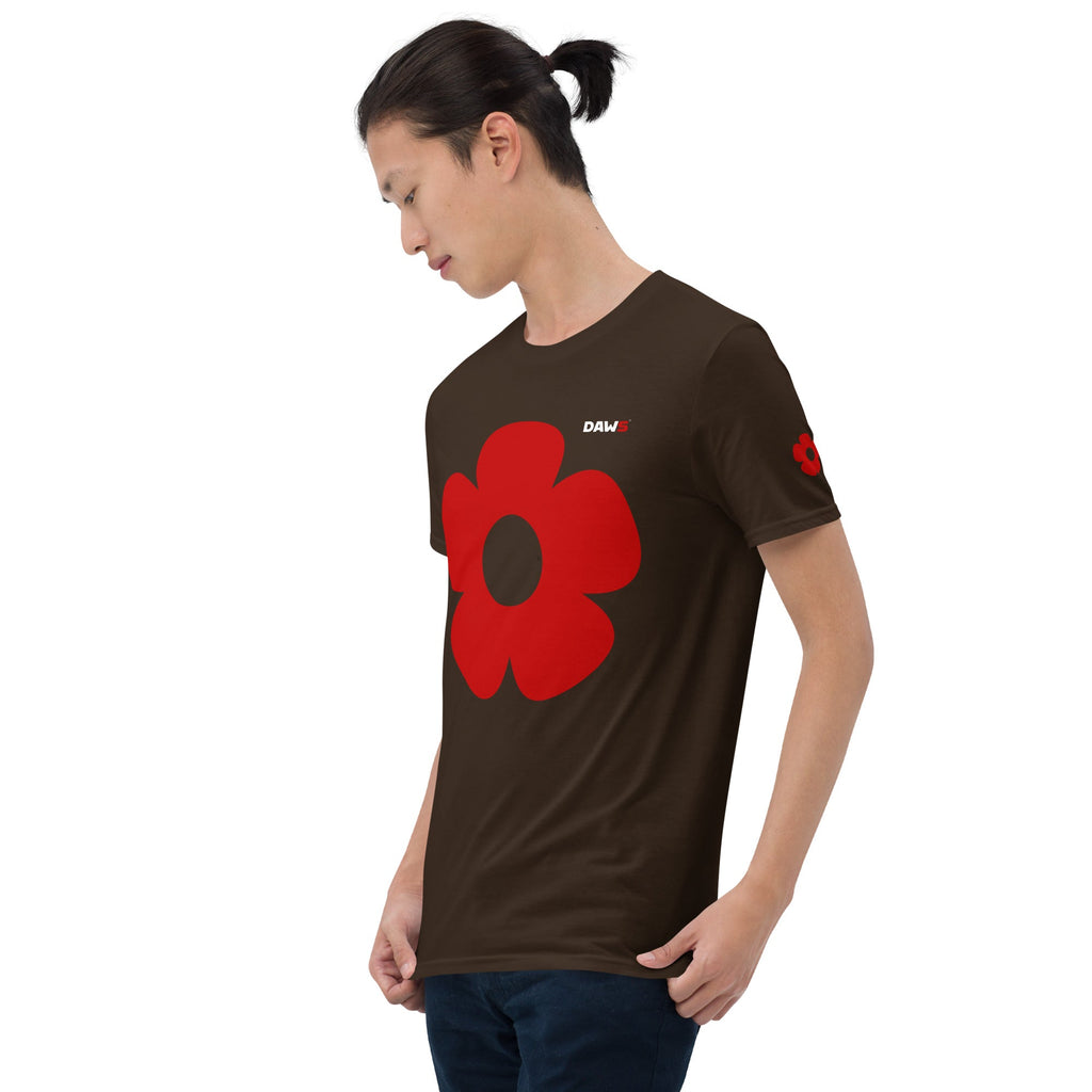 Camiseta Vera Redflower Esencial unisex color - Streetwear DAWS
