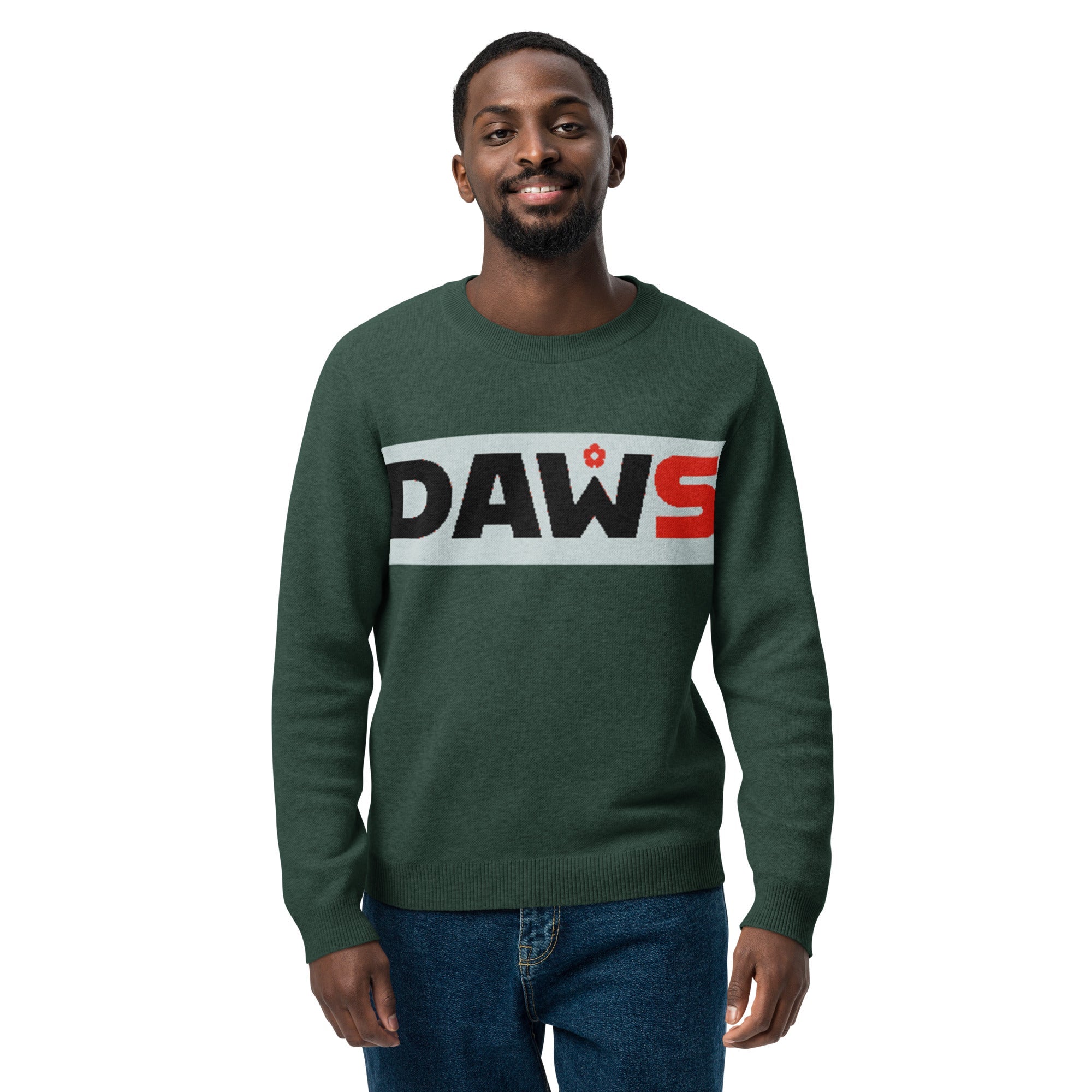 Jersey de punto ANDREW Green Old Course DAWS con cuello redondo color - Streetwear DAWS