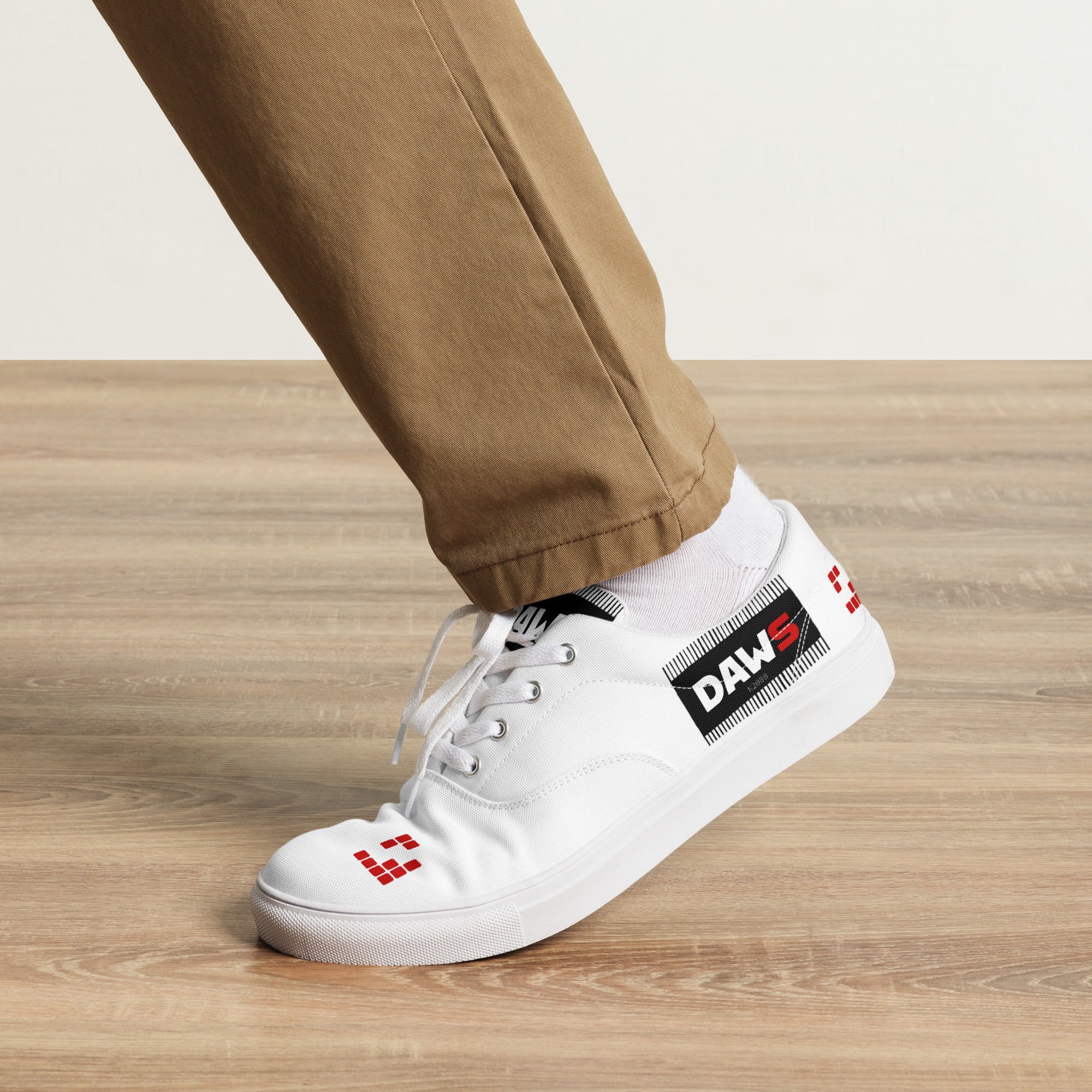 Zapatillas Sneakers Stam Hombre | Blanco & Rojo color - Streetwear DAWS