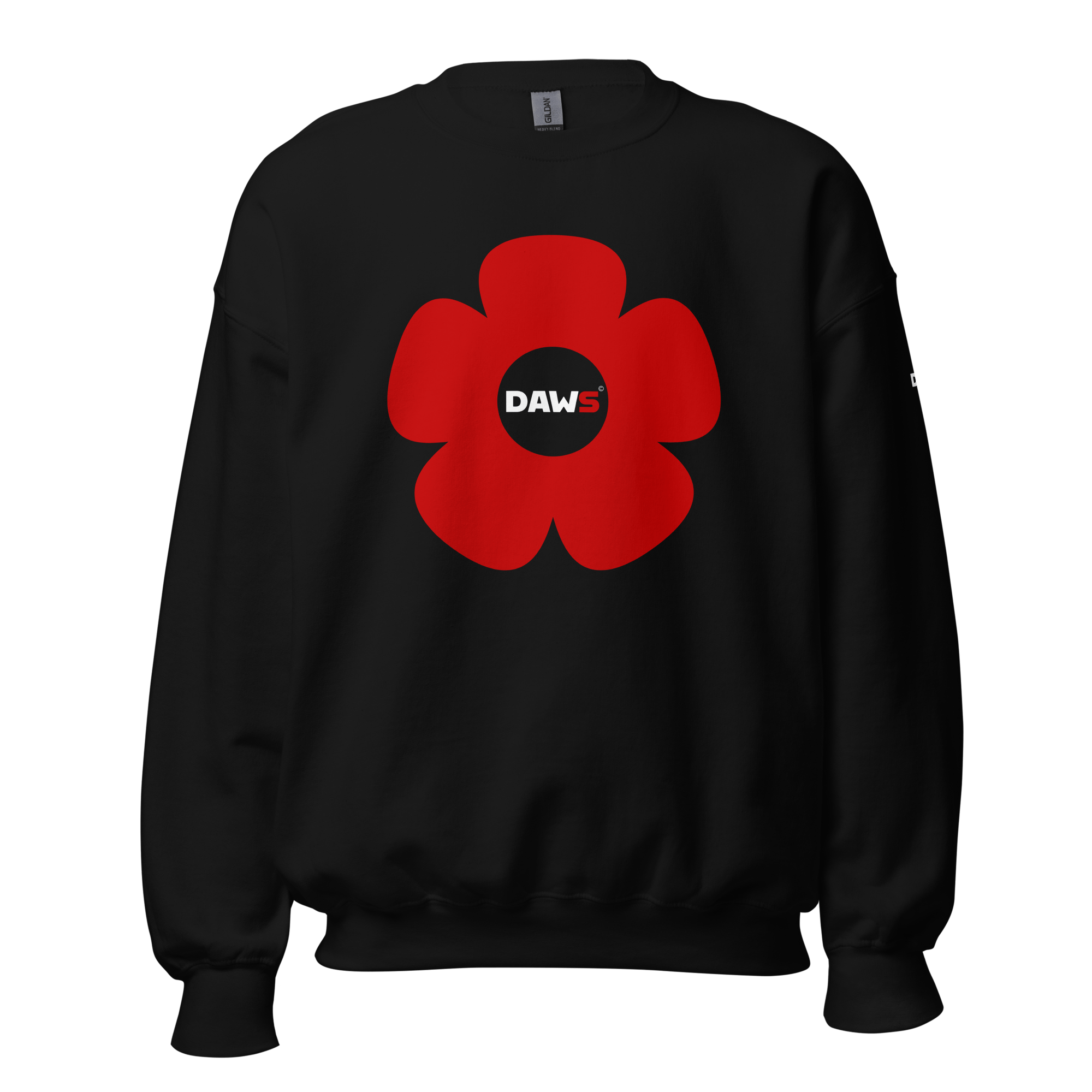 Sudadera Vera Redflower DAWS Basic unisex color - Streetwear DAWS