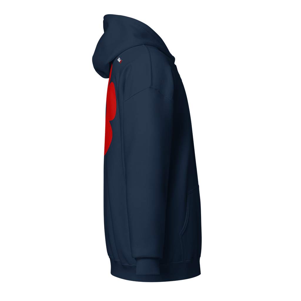Sudadera Vera Redflower DAWS Open color - Streetwear DAWS