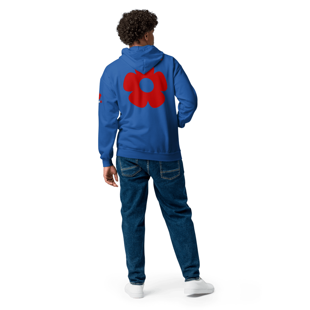 Sudadera Vera Redflower DAWS Open color - Streetwear DAWS