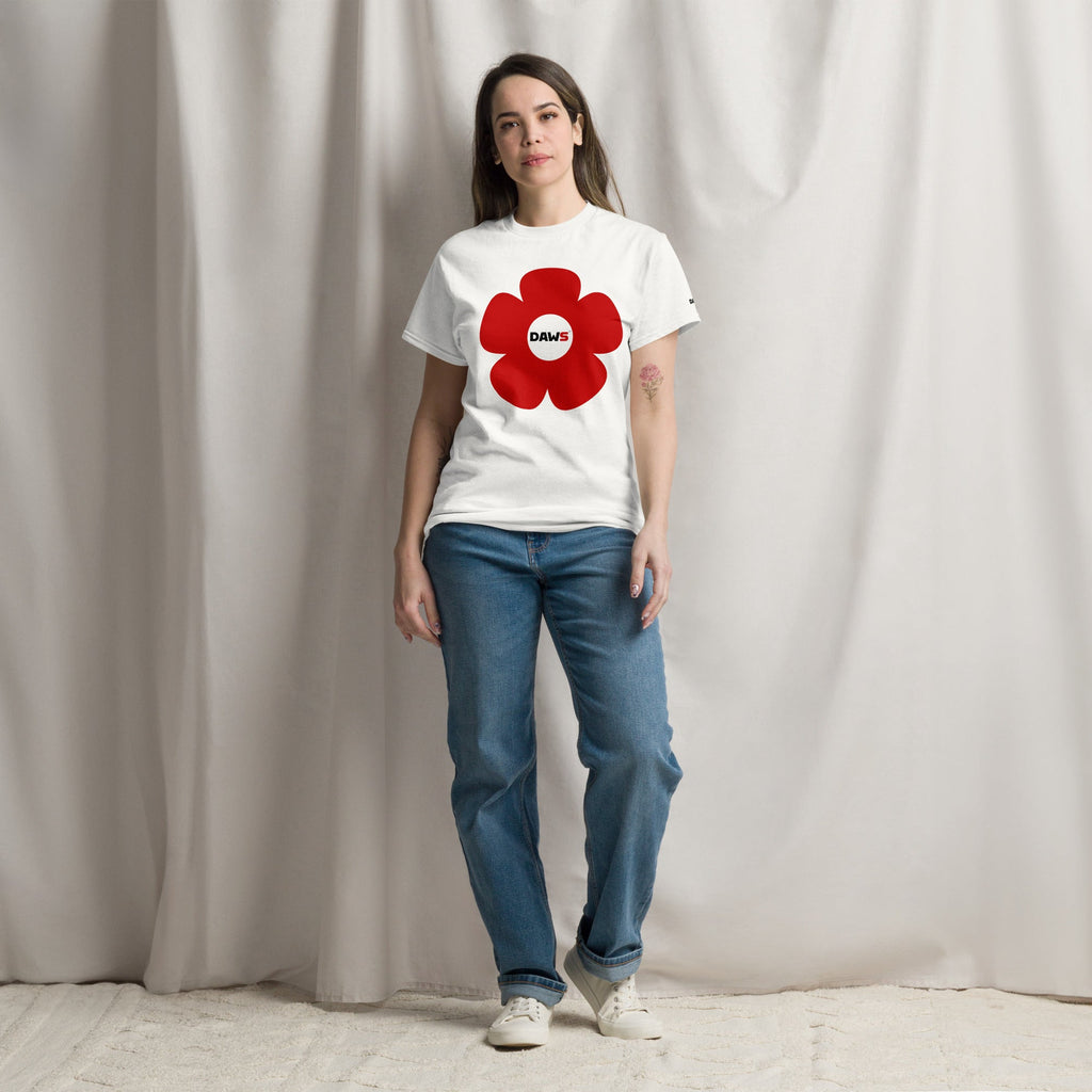 Camiseta Vera Redflower Classic unisex color - Streetwear DAWS
