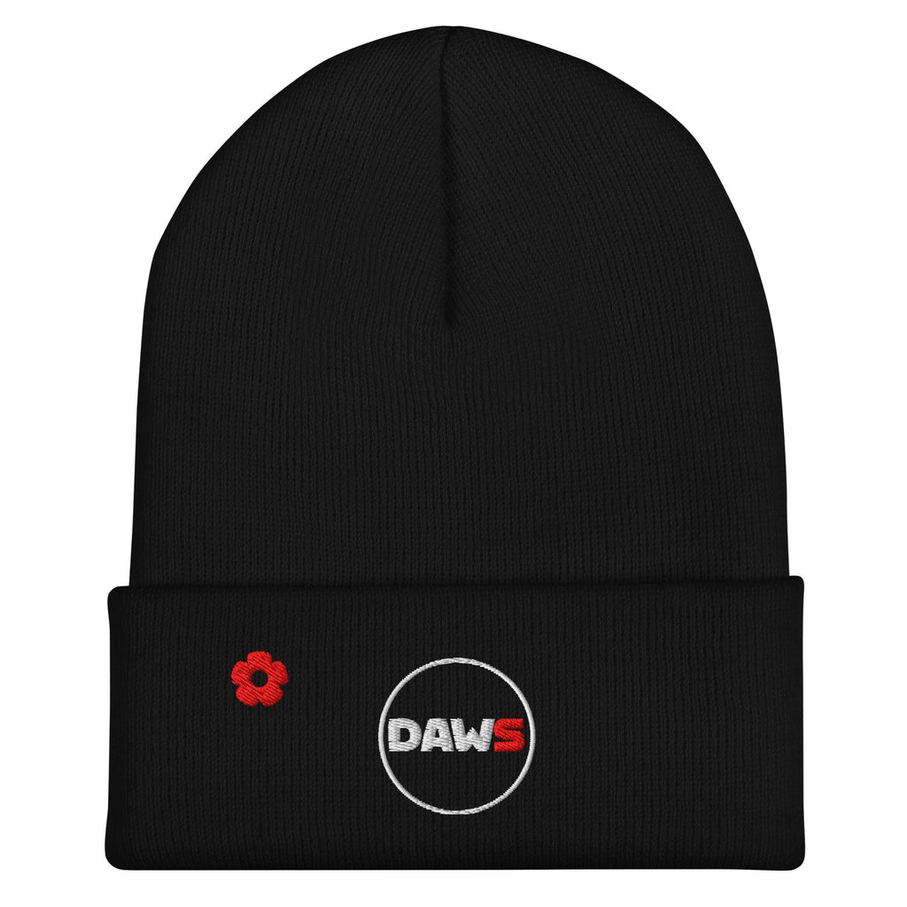 Gorro Redflower DAWS Black color - Streetwear DAWS