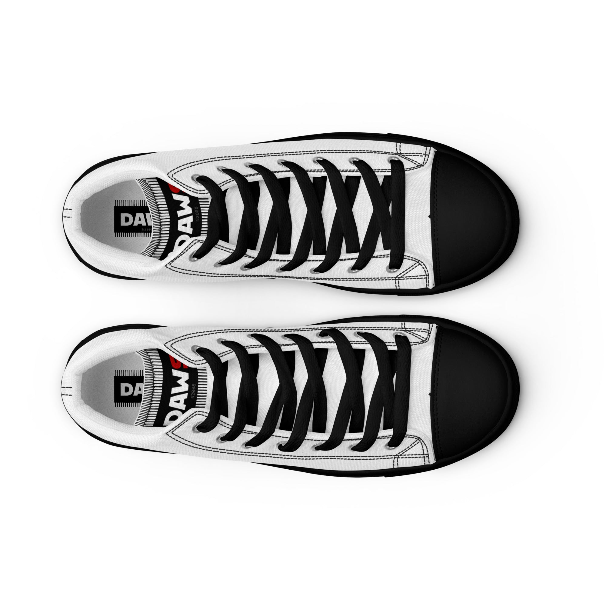 Zapatillas Vera Redflower Hombre | Blanco & Rojo & Negro color - Streetwear DAWS