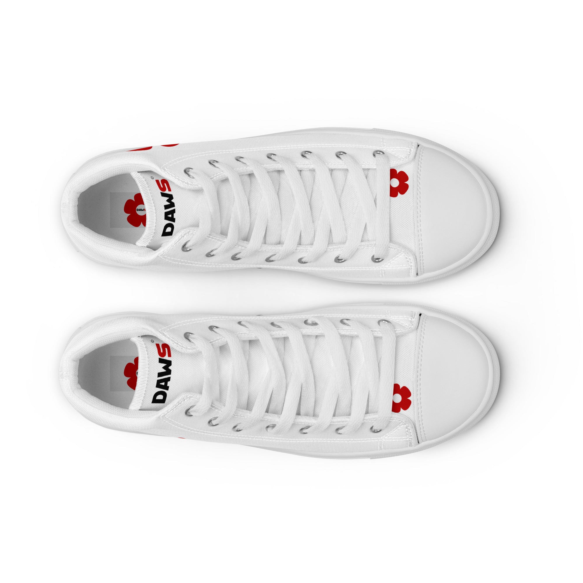 Zapatillas Vera Redflower Mujer | Blanco & Rojo color - Streetwear DAWS